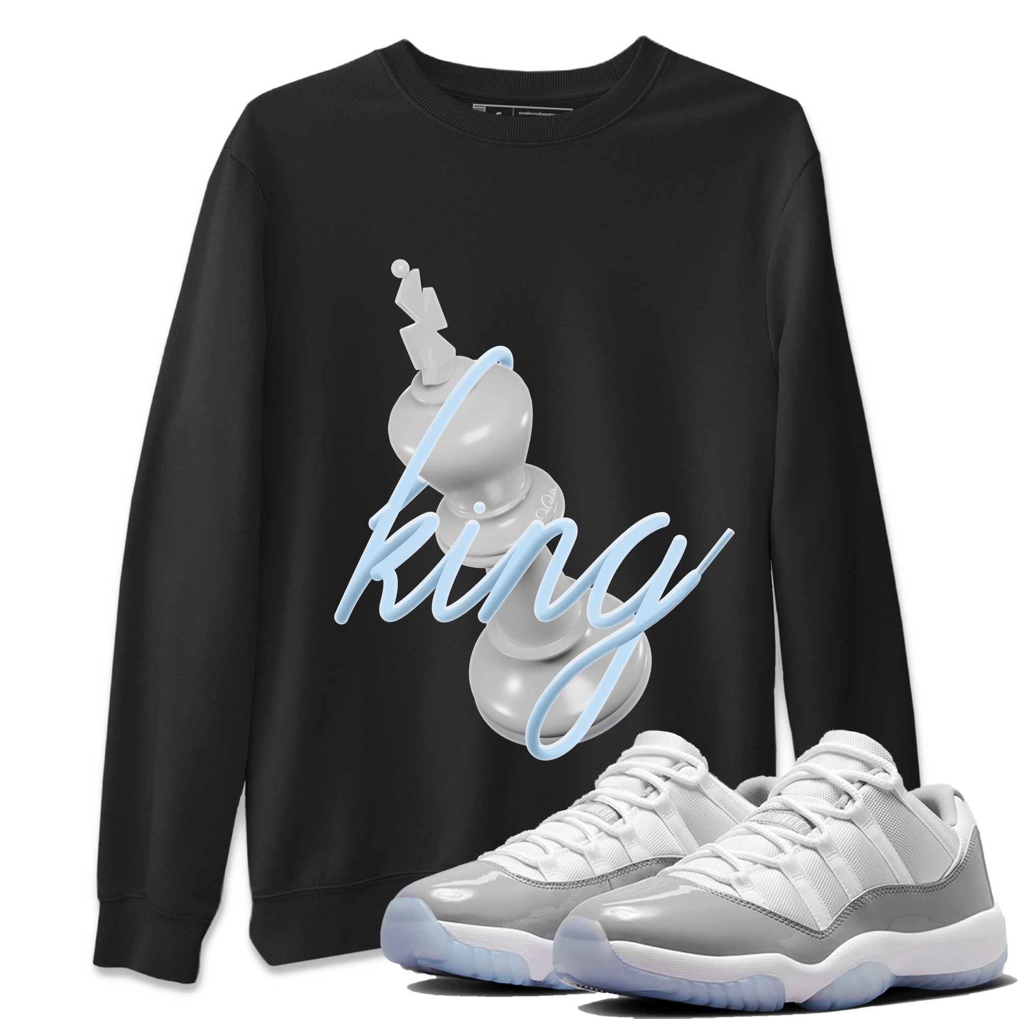 3D King Unisex Tops - Air Jordan 11 White Cement