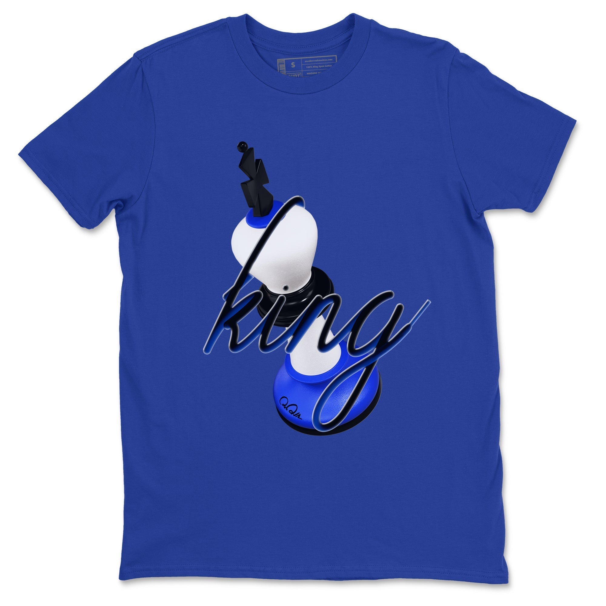 3D King snkmatch Tees - Air Jordan 12 Blueberry