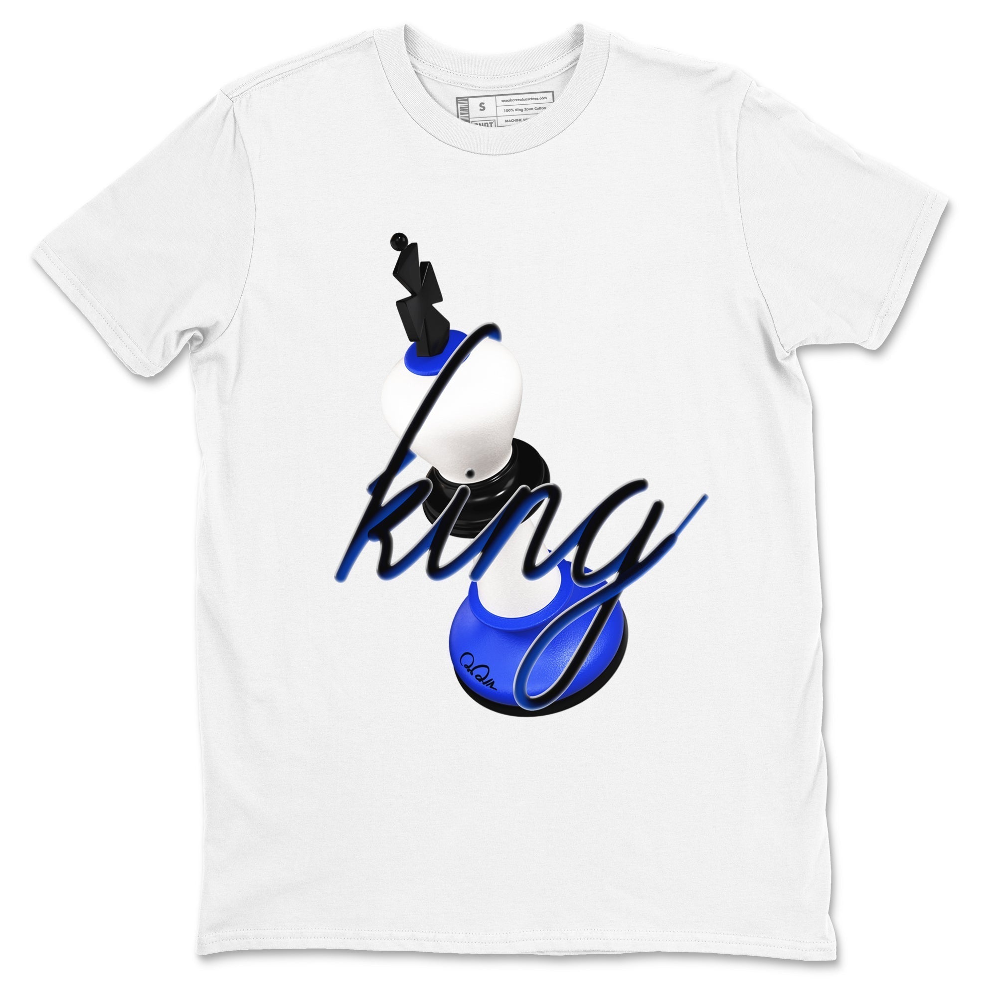 3D King snkmatch Tees - Air Jordan 12 Blueberry