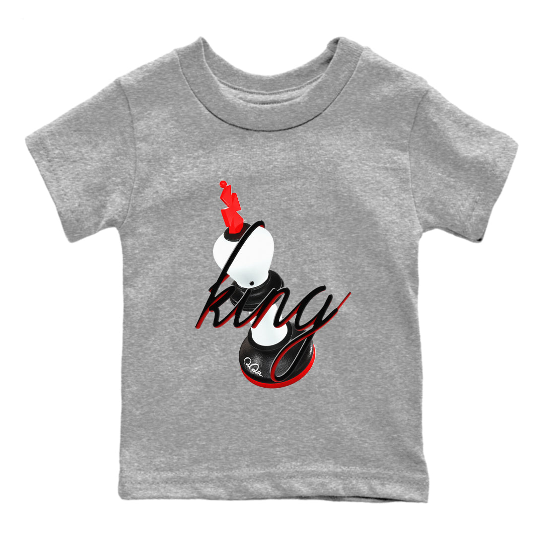 3D King snkmatch Tees Kids - Air Jordan 12 Taxi Flip