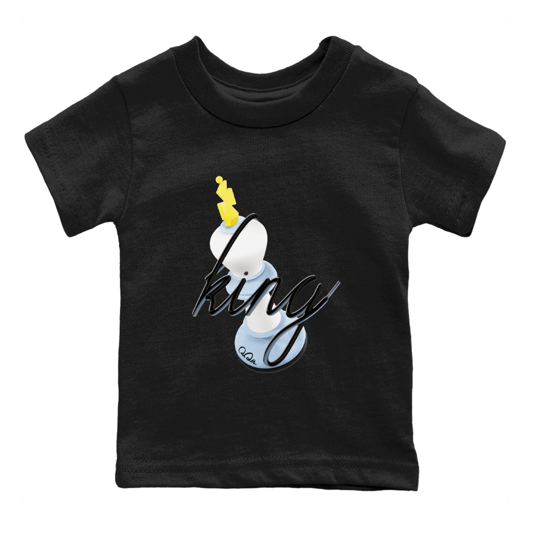 3D King snkmatch Tees Kids - Air Jordan 13 Blue Grey