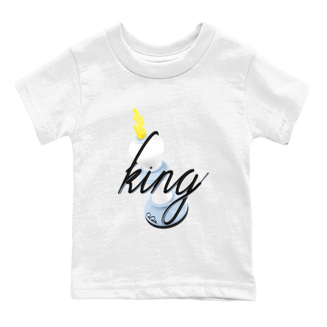 3D King snkmatch Tees Kids - Air Jordan 13 Blue Grey