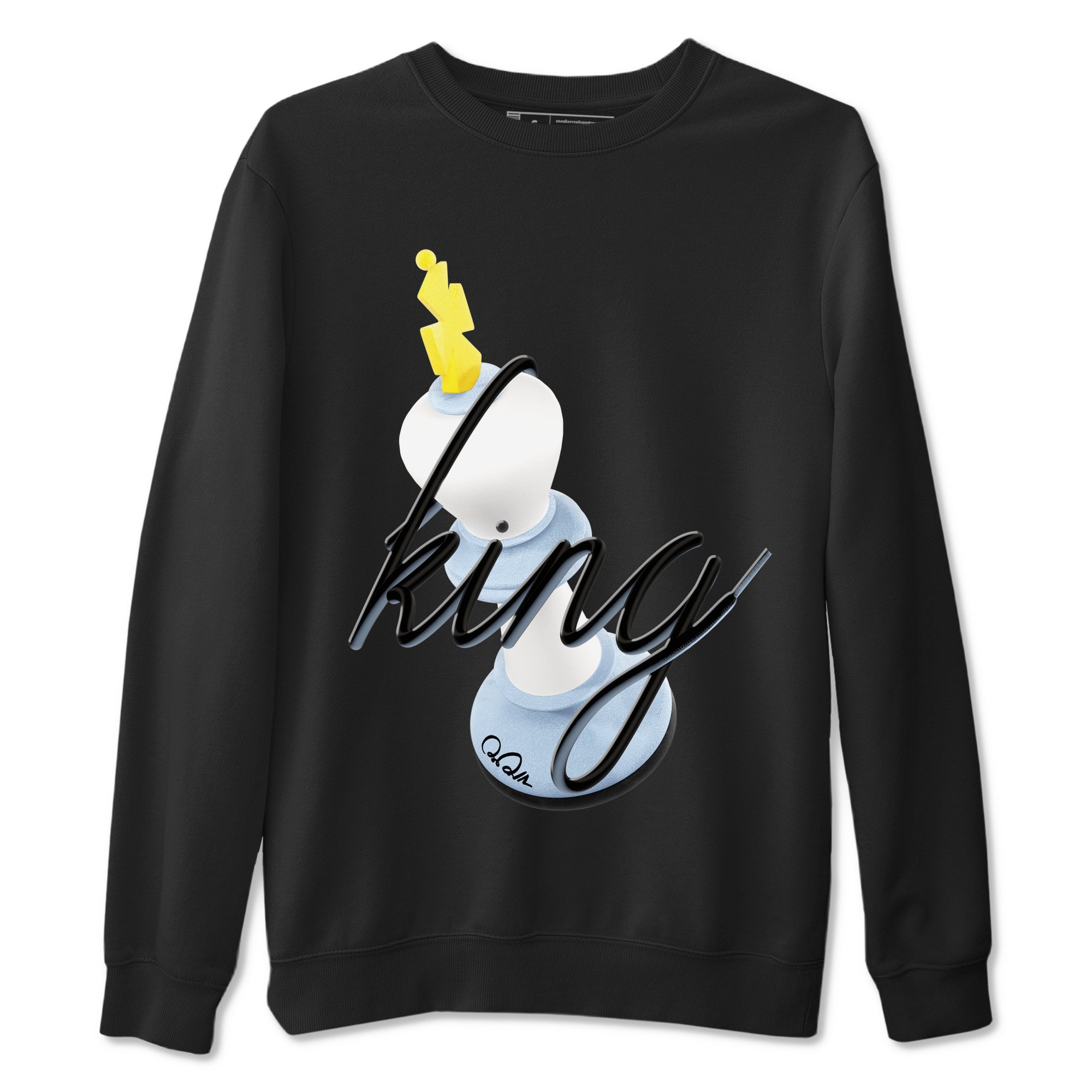 3D King snkmatch Tees - Air Jordan 13 Blue Grey