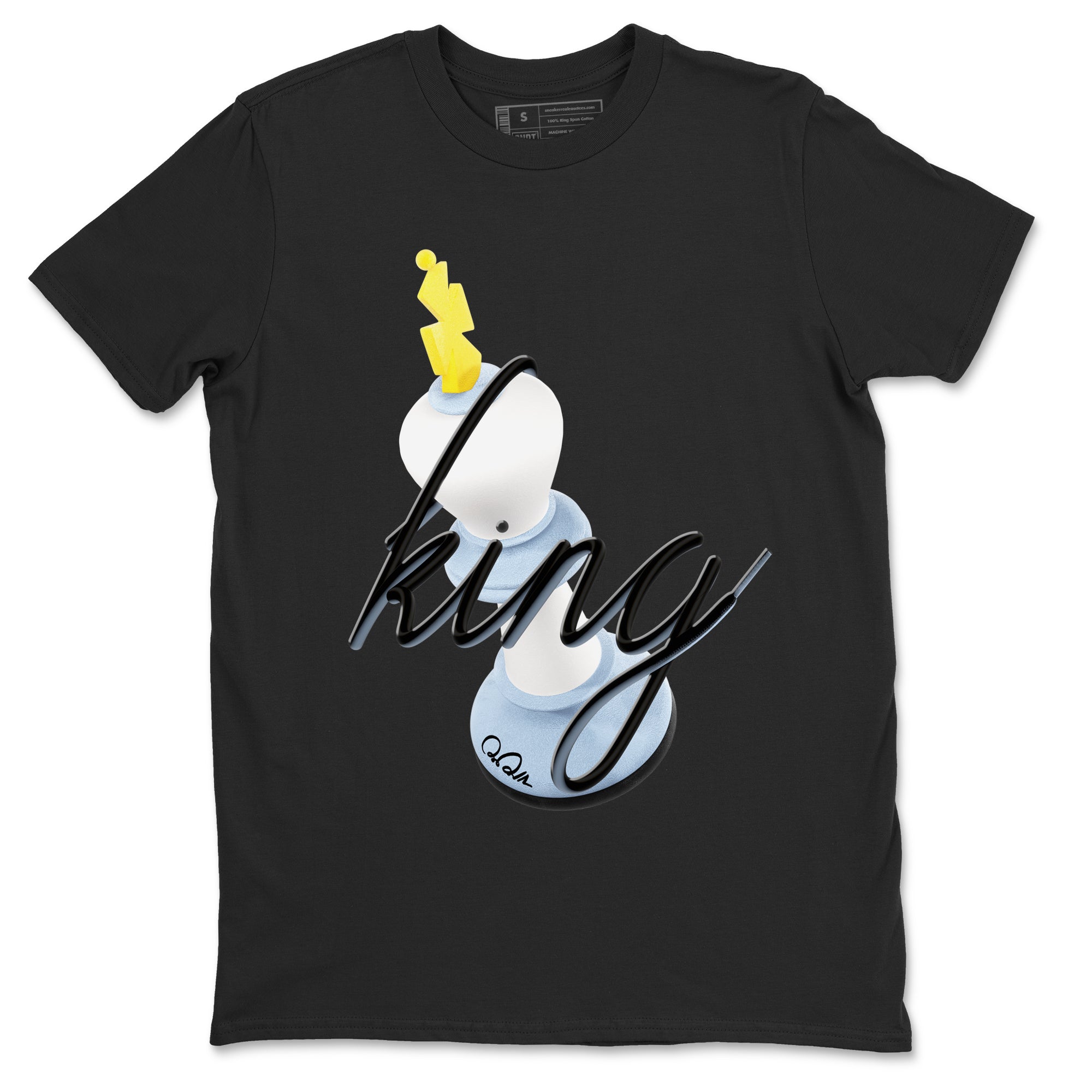 3D King snkmatch Tees - Air Jordan 13 Blue Grey