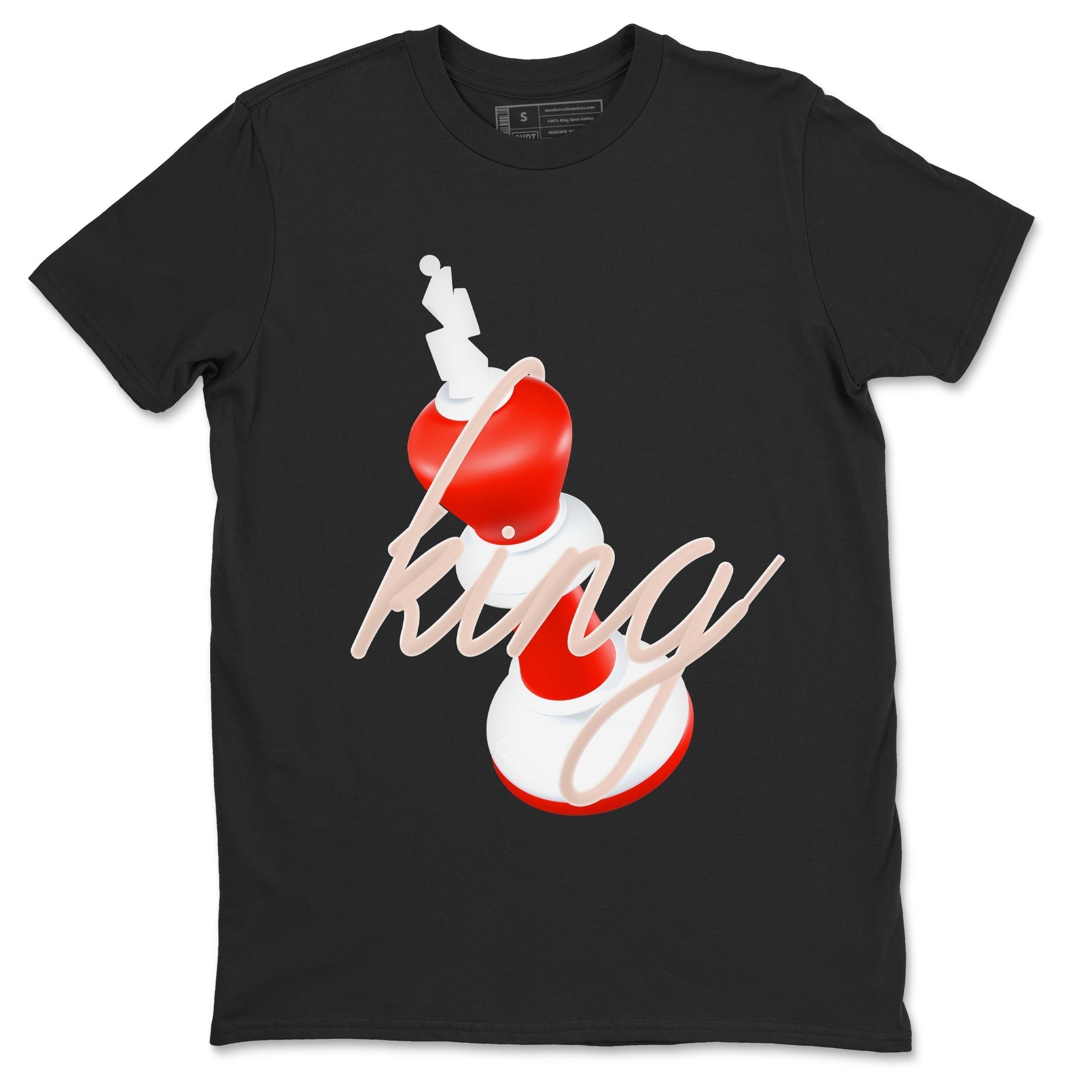 3D King snkmatch Tees - Air Jordan 13 Dune Red