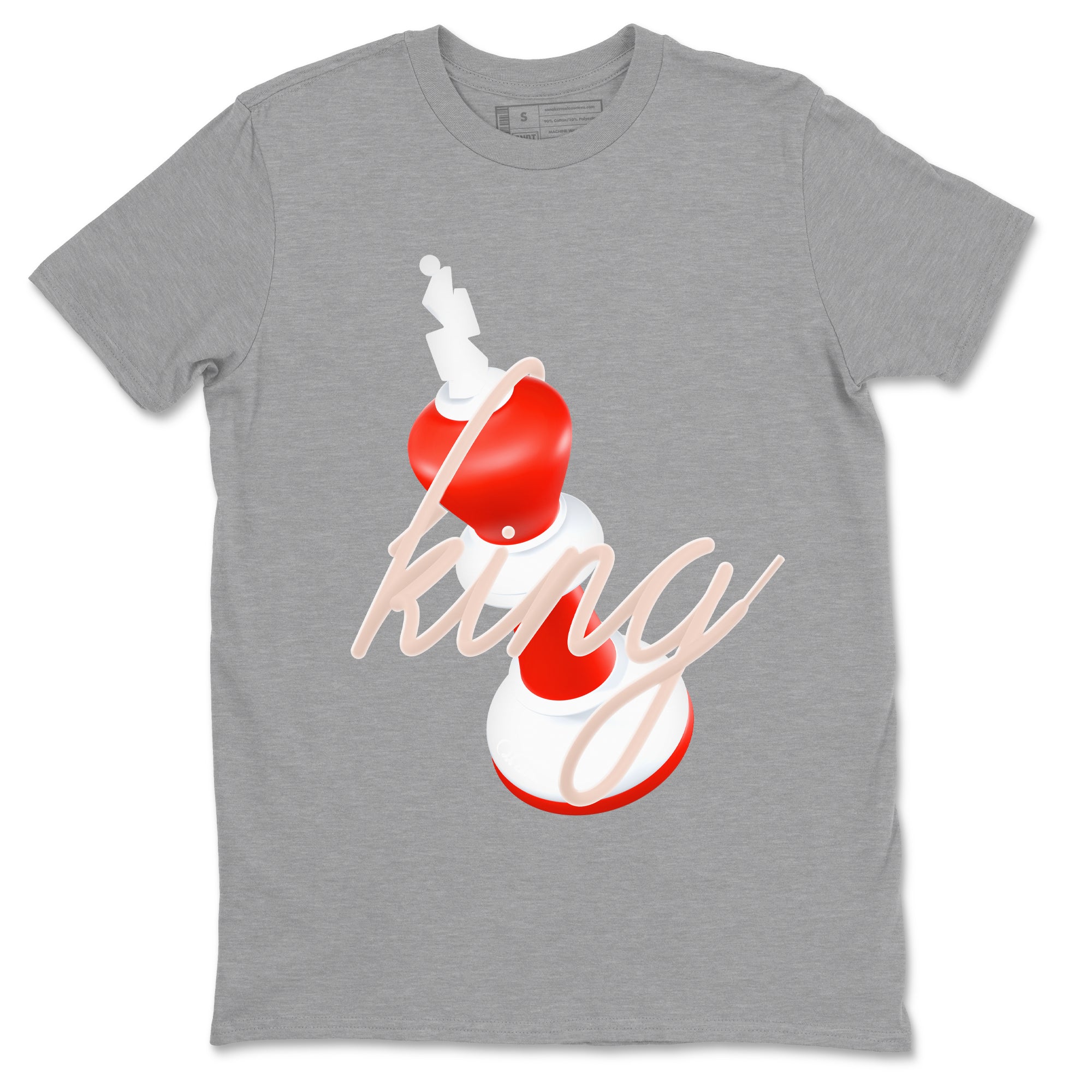 3D King snkmatch Tees - Air Jordan 13 Dune Red