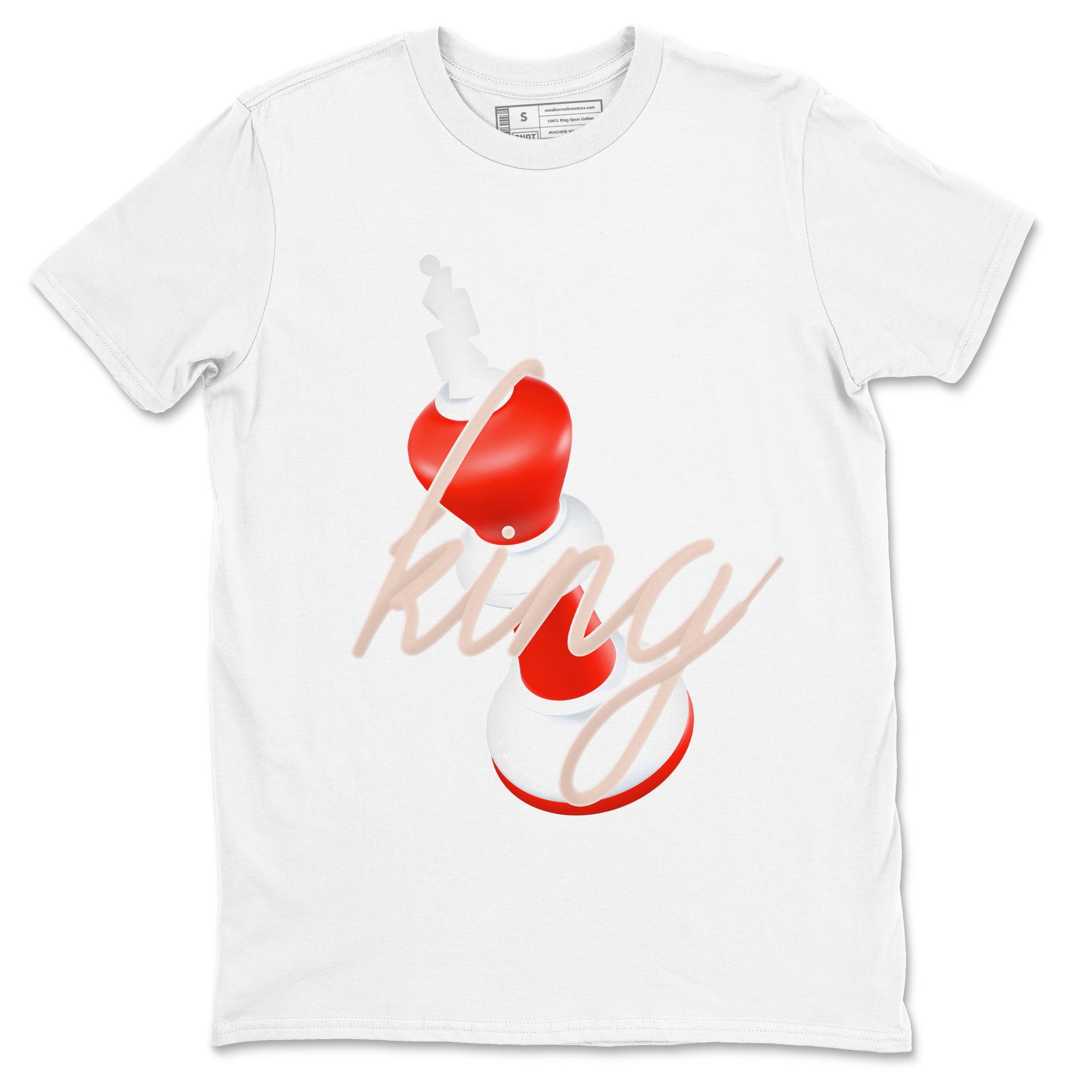 3D King snkmatch Tees - Air Jordan 13 Dune Red