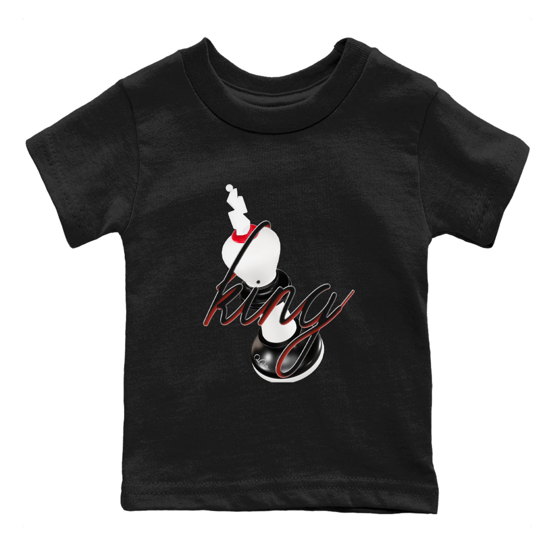 3D King snkmatch Tees Kids - Air Jordan 14 Black Toe