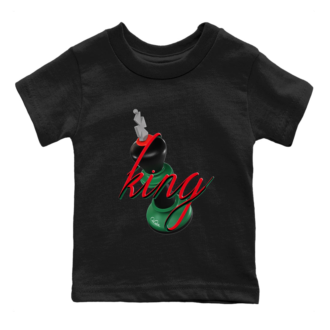 3D King snkmatch Tee Kids - Air Jordan 2 Christmas