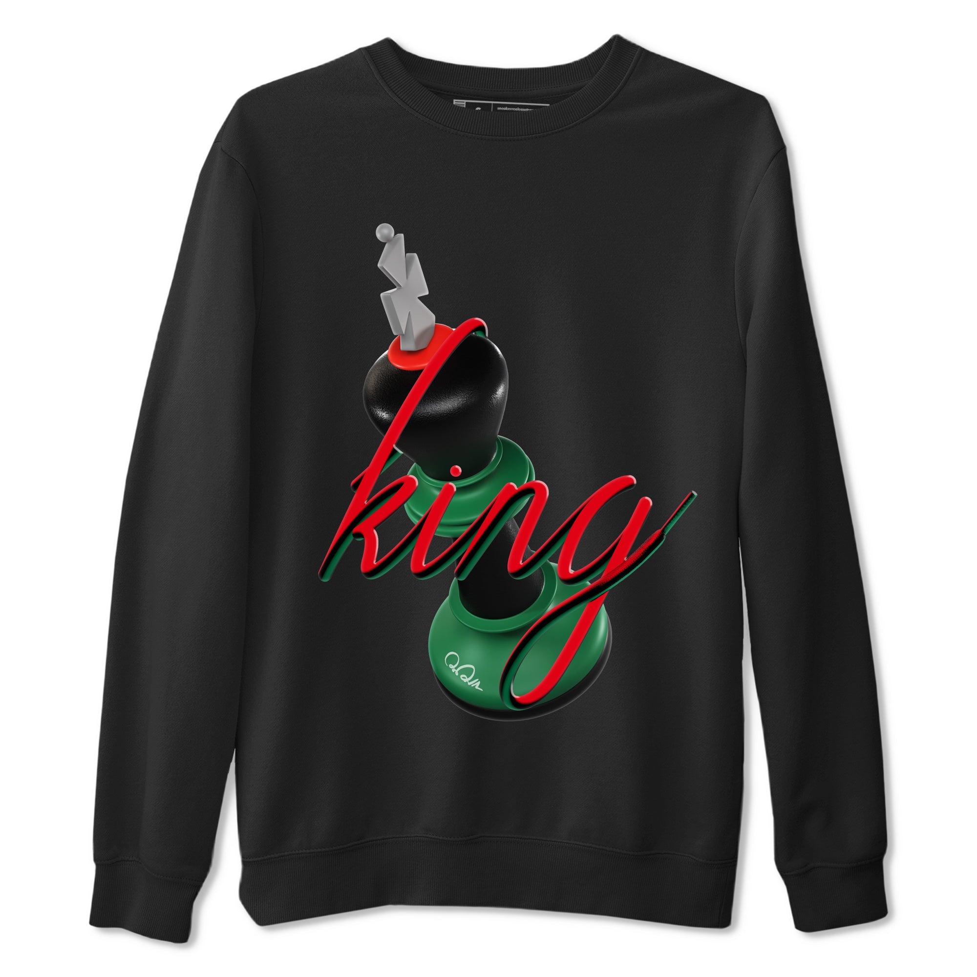 3D King snkmatch Tee - Air Jordan 2 Christmas