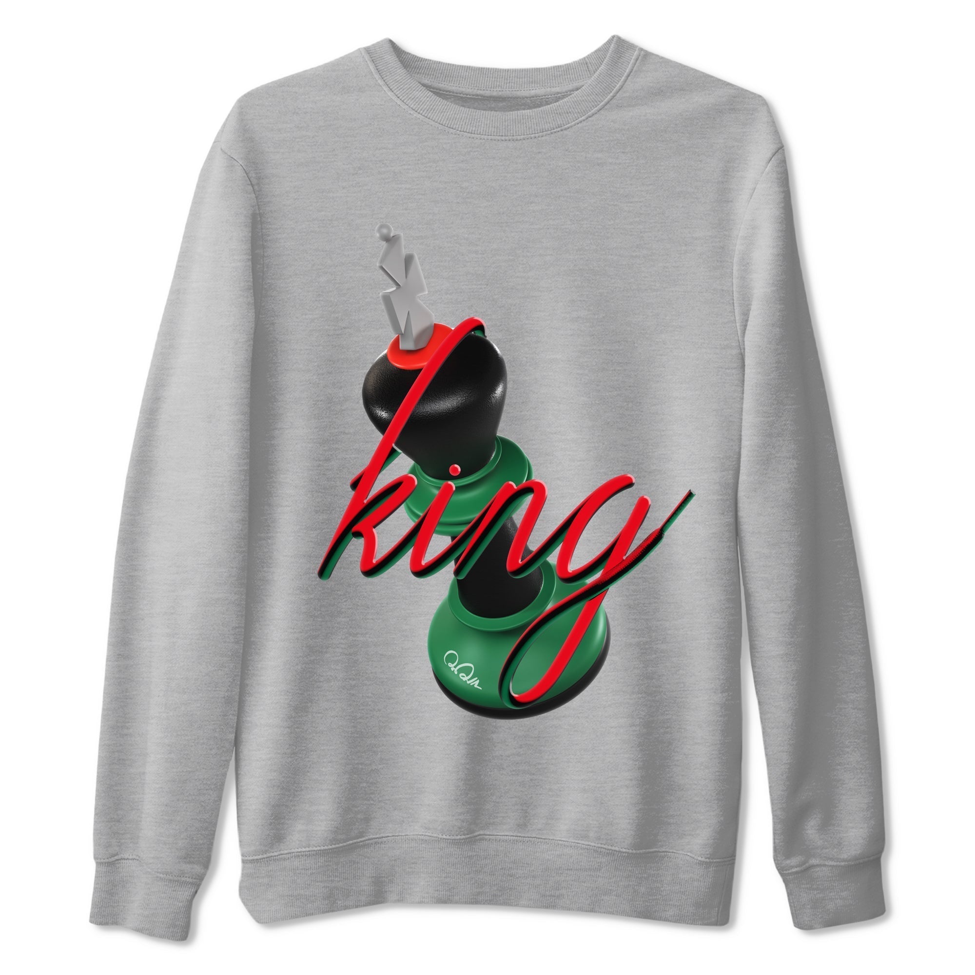 3D King snkmatch Tee - Air Jordan 2 Christmas