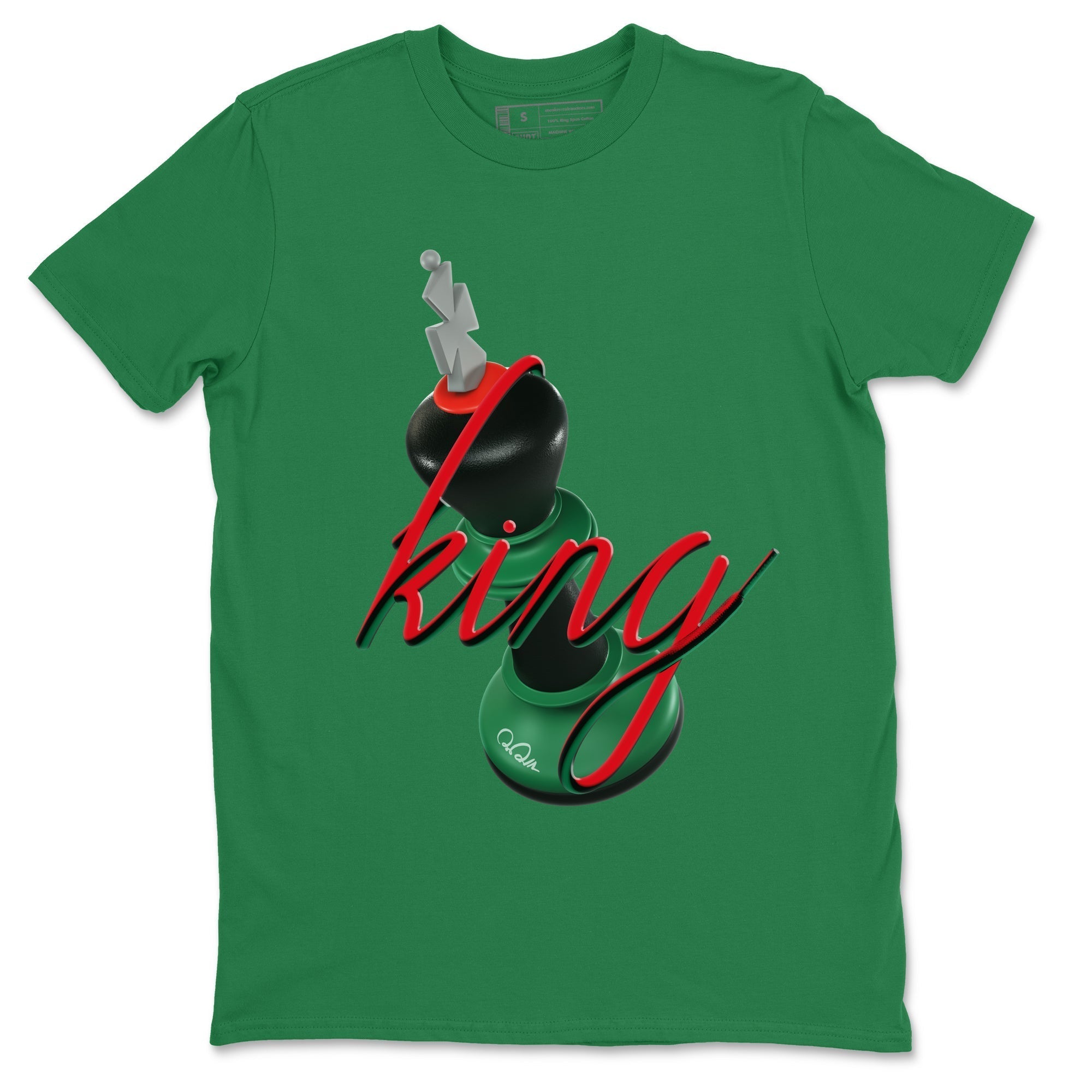 3D King snkmatch Tee - Air Jordan 2 Christmas