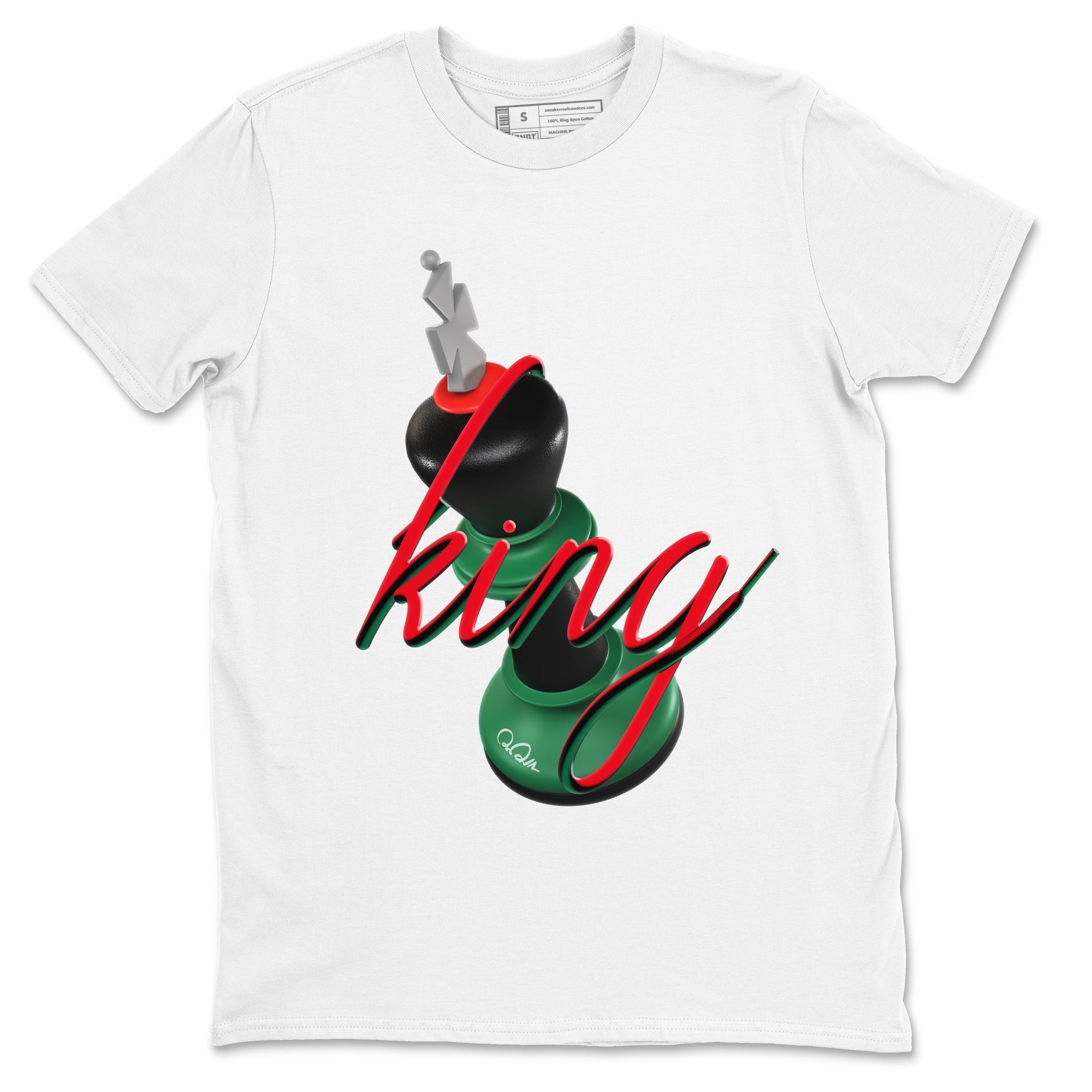 3D King snkmatch Tee - Air Jordan 2 Christmas