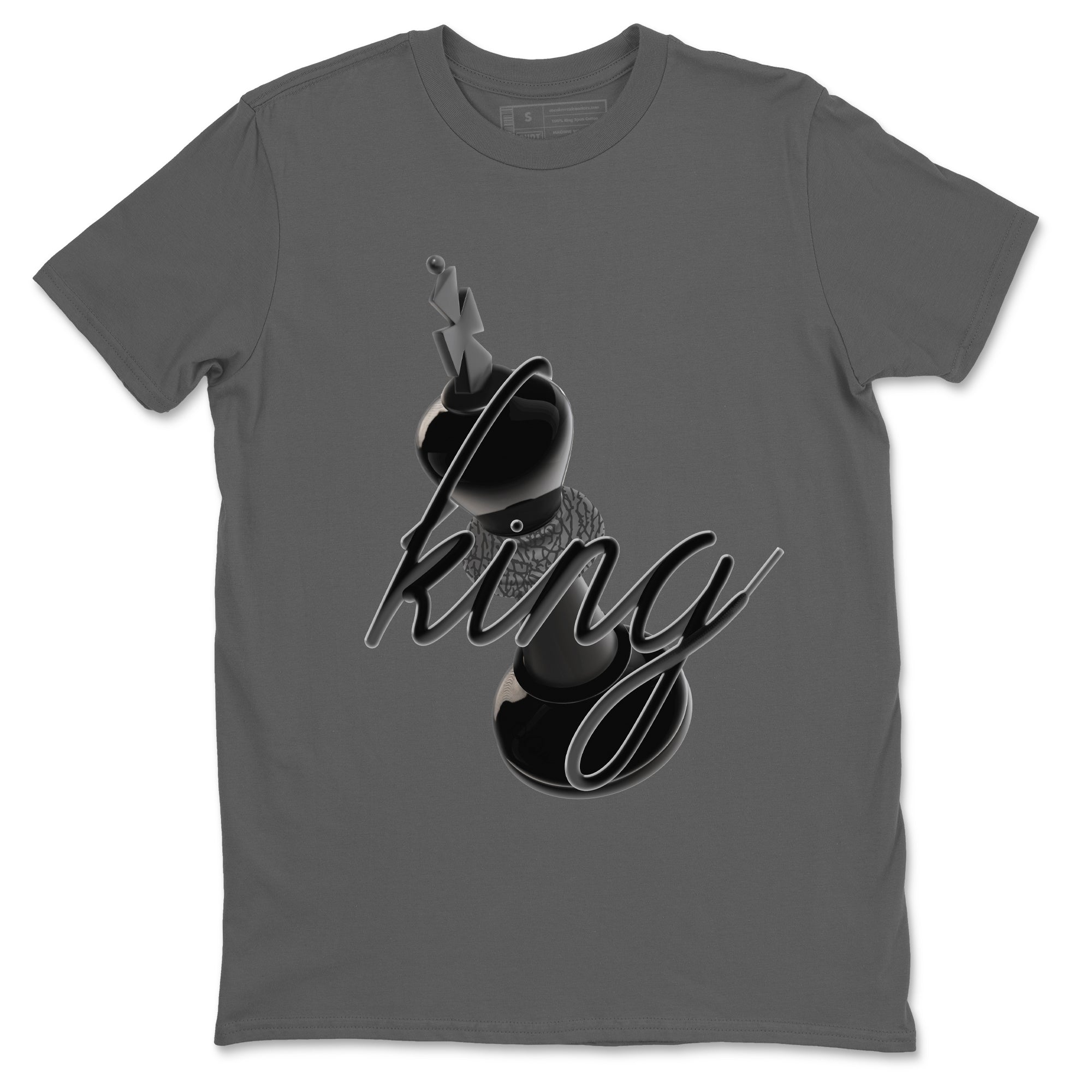3D King snkmatch Tees - Air Jordan 3 Black Cat