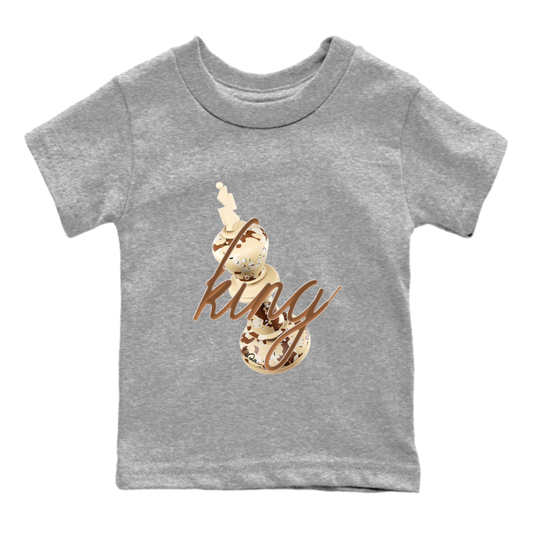 3D King snkmatch Tees Kids - Air Jordan 3 Desert Camo