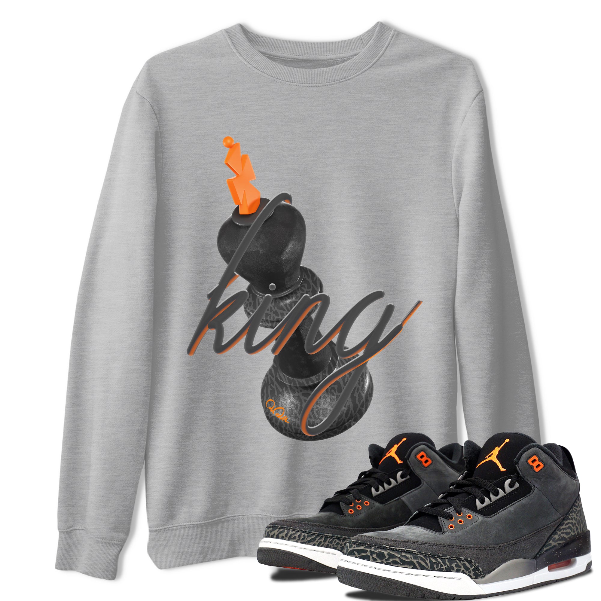 3D King snkmatch Tee - Air Jordan 3 Fear