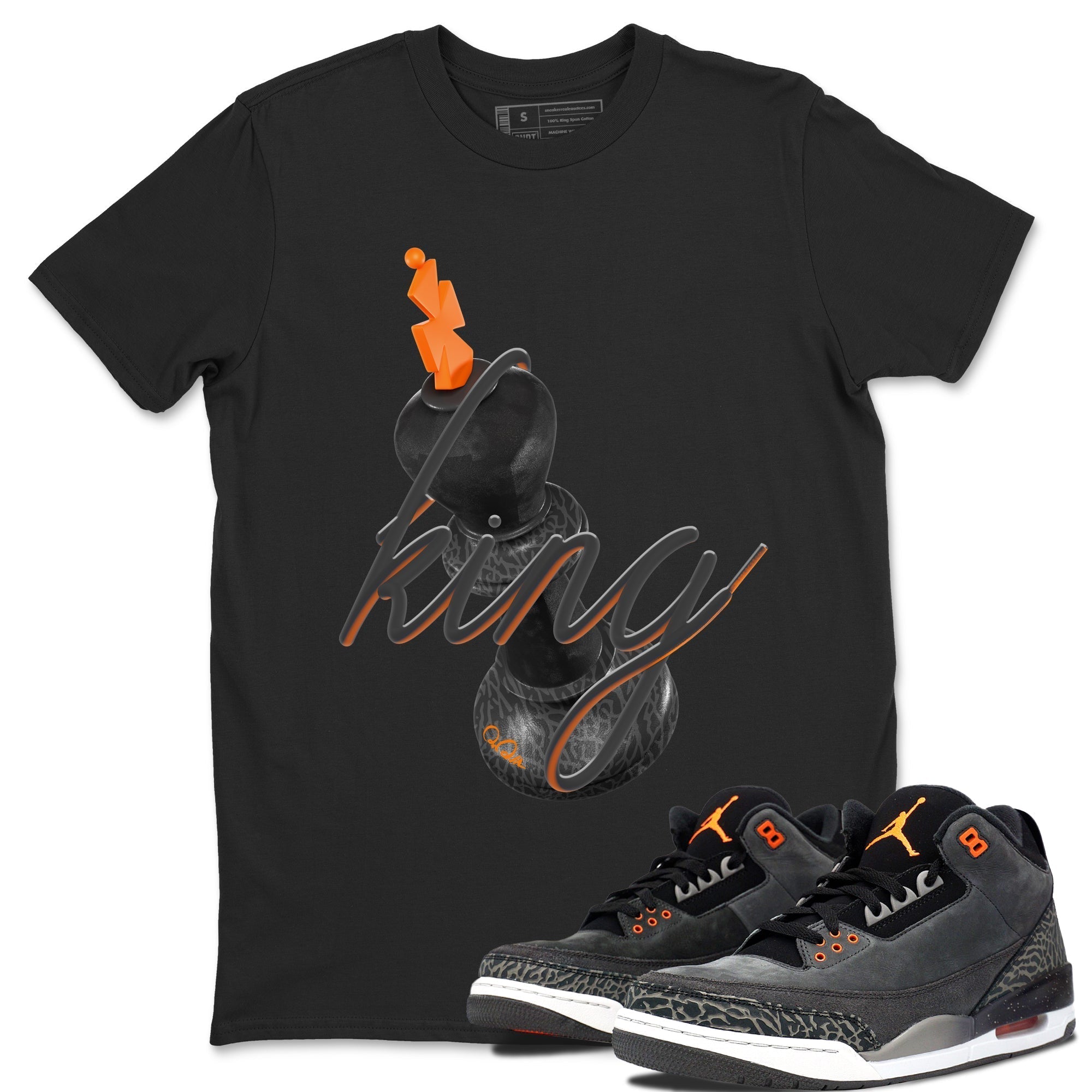 3D King snkmatch Tee - Air Jordan 3 Fear