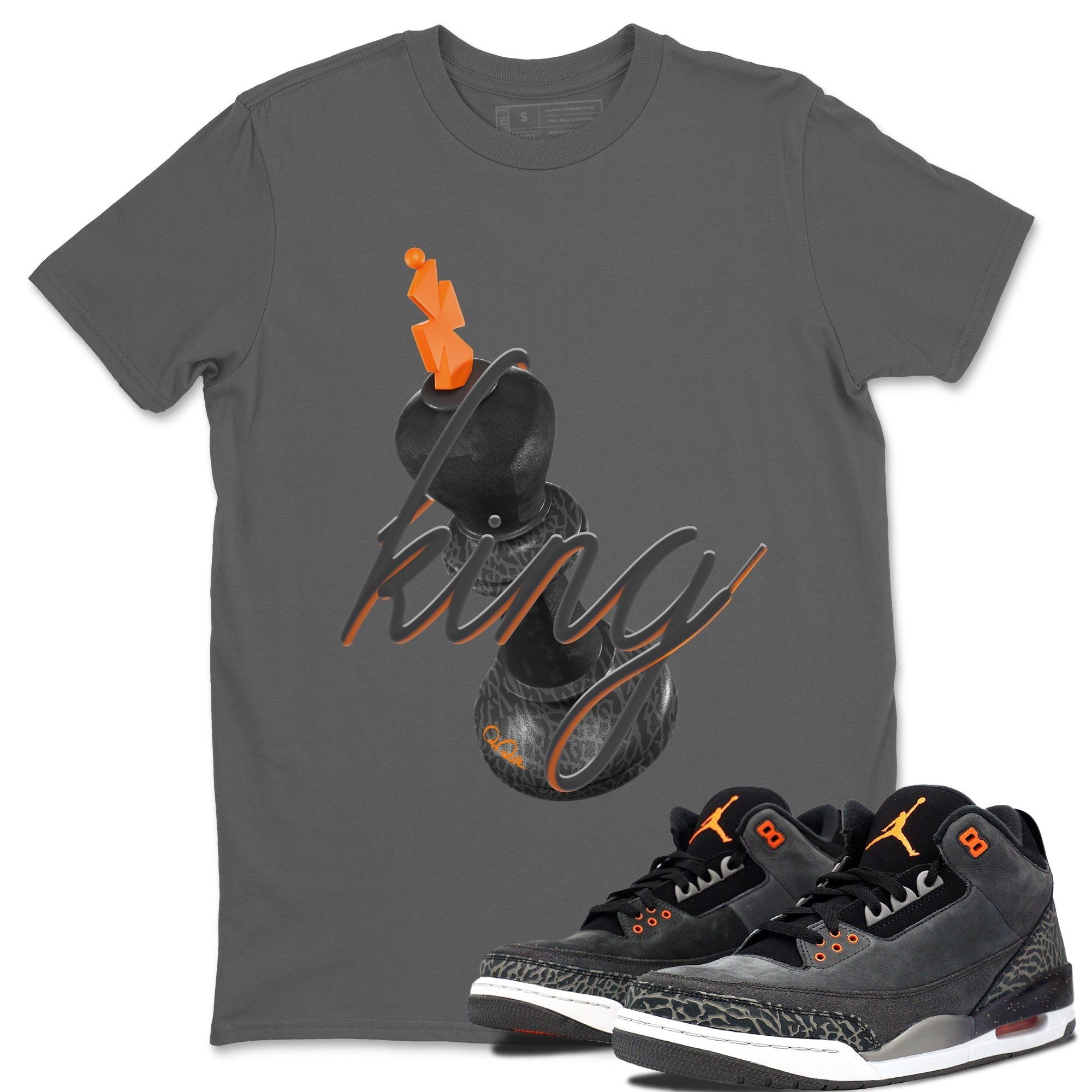 3D King snkmatch Tee - Air Jordan 3 Fear