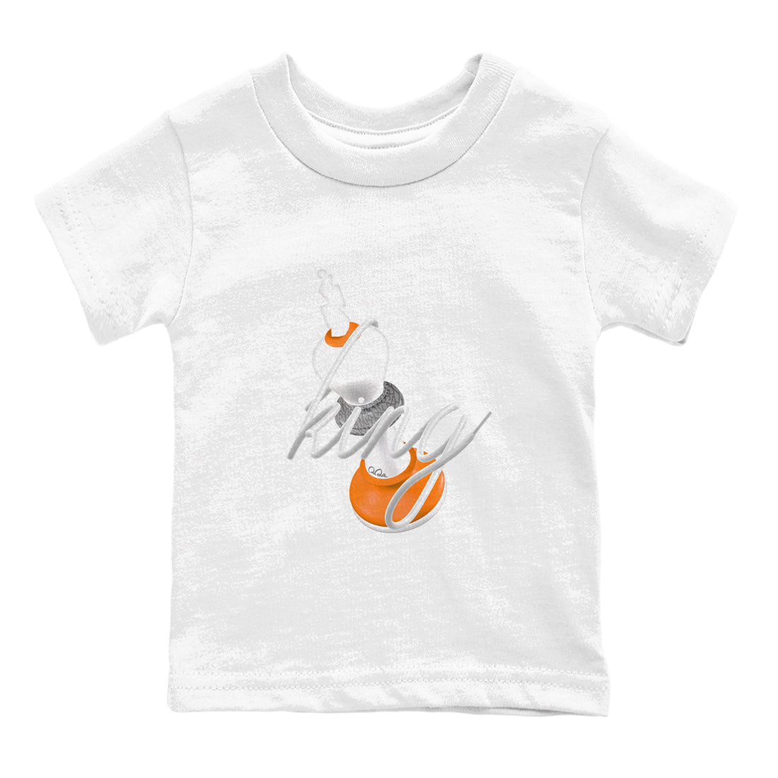 3D King snkmatch Tees Kids - Air Jordan 3 Georgia Peach