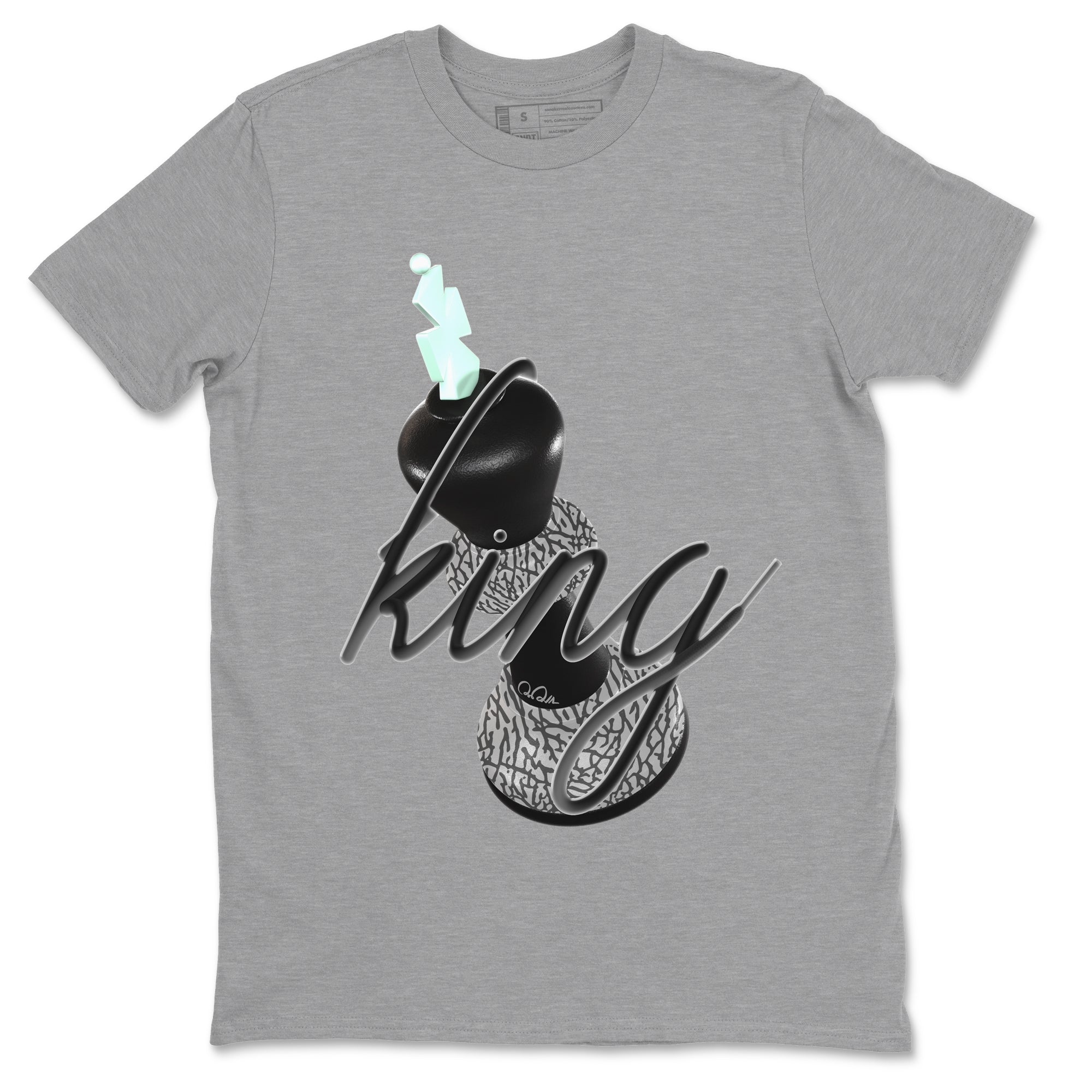 3D King snkmatch Tees - Air Jordan 3 Green Glow