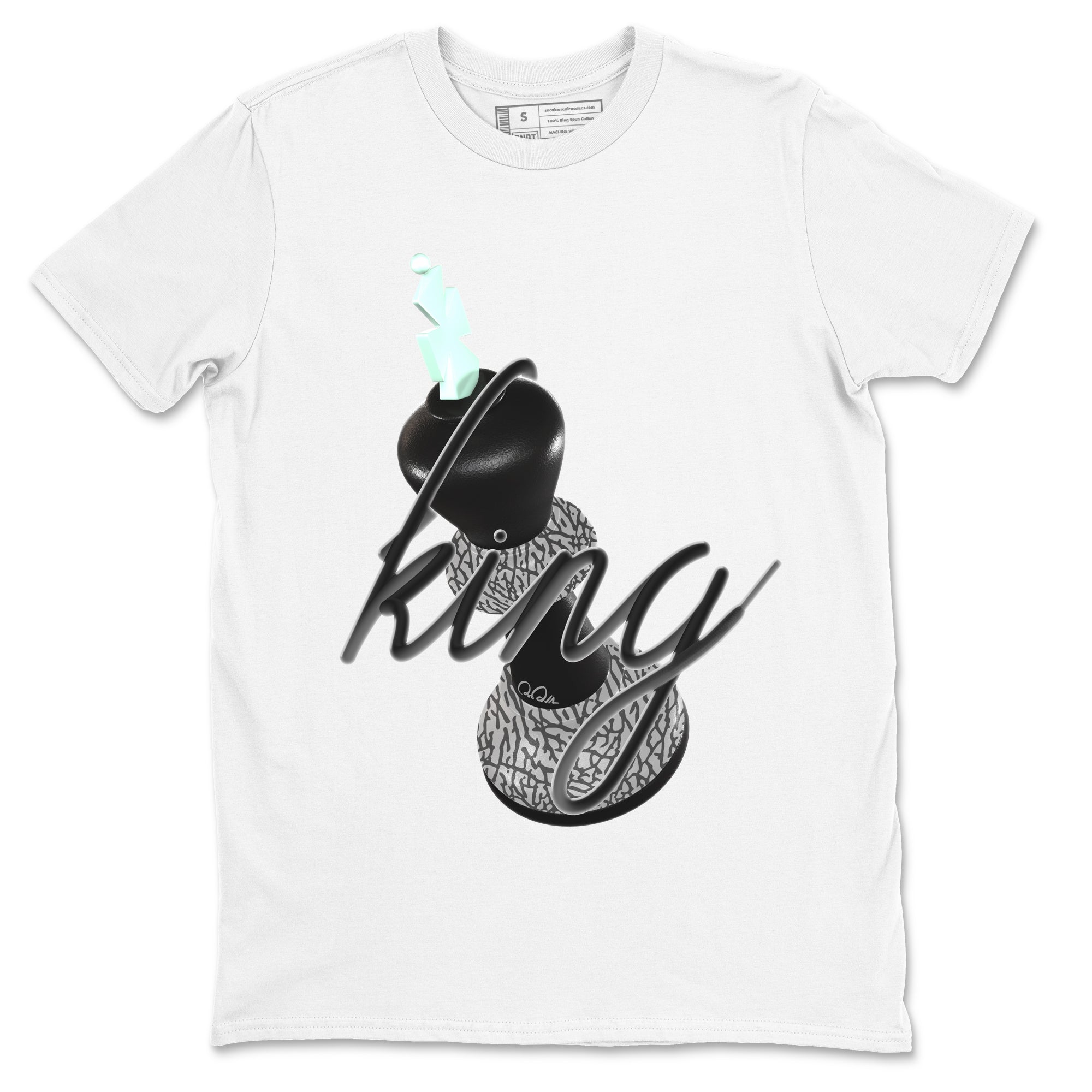 3D King snkmatch Tees - Air Jordan 3 Green Glow