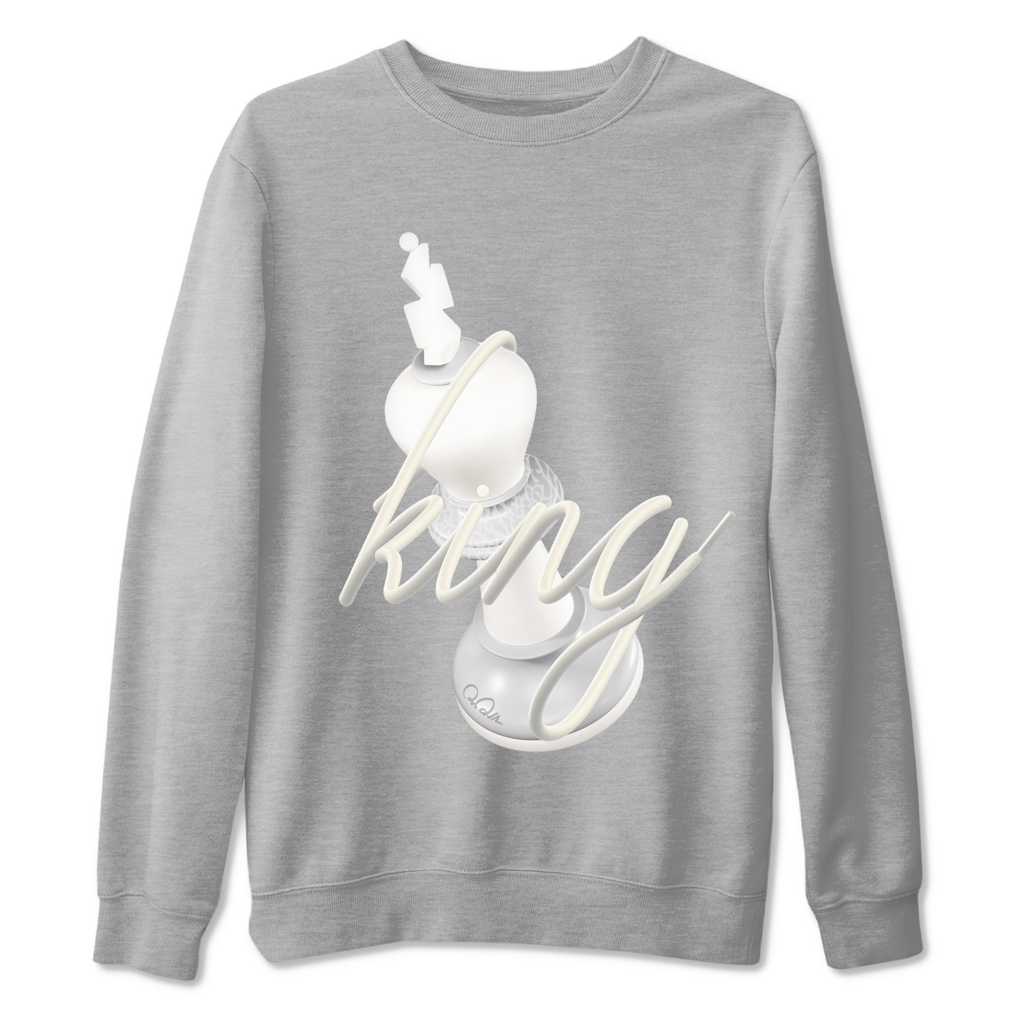 3D King snkmatch Tees - Air Jordan 3 Ivory
