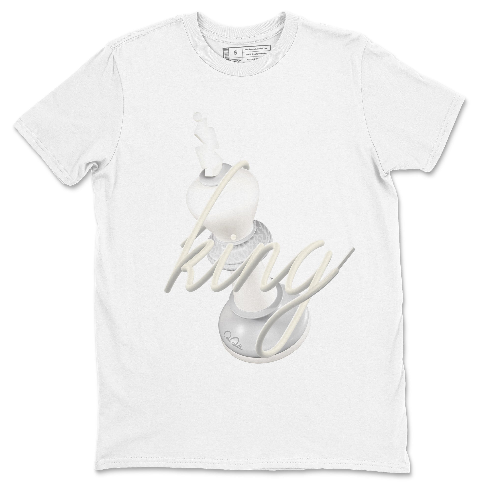 3D King snkmatch Tees - Air Jordan 3 Ivory