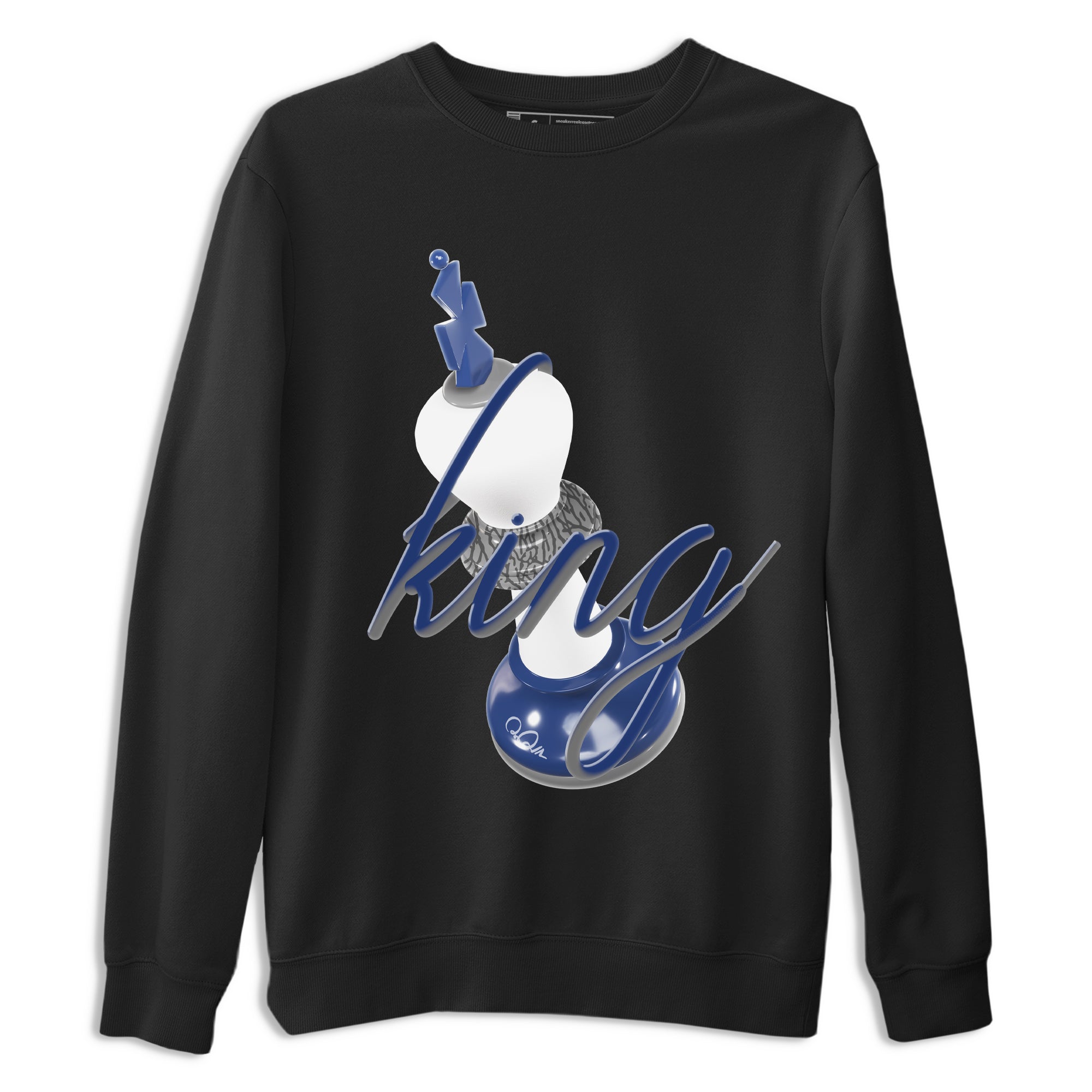 3D King snkmatch Tees - Air Jordan 3 Midnight Navy 2023
