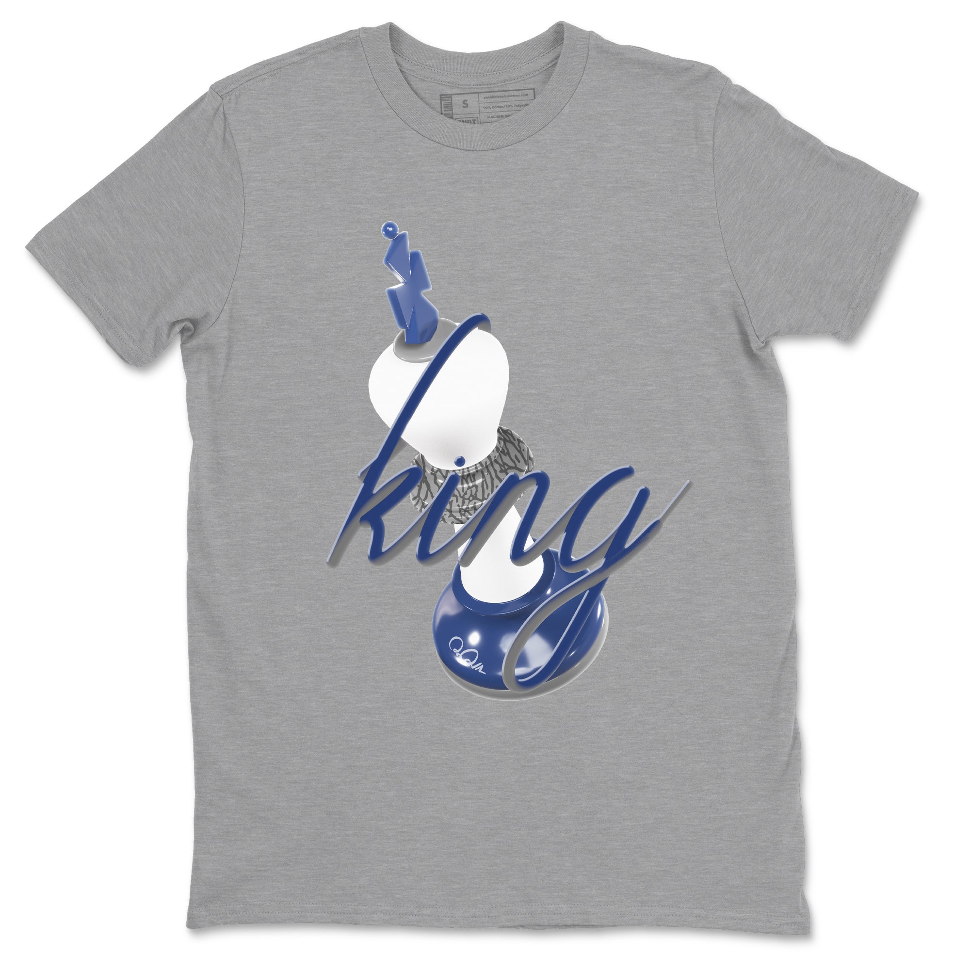 3D King snkmatch Tees - Air Jordan 3 Midnight Navy 2023