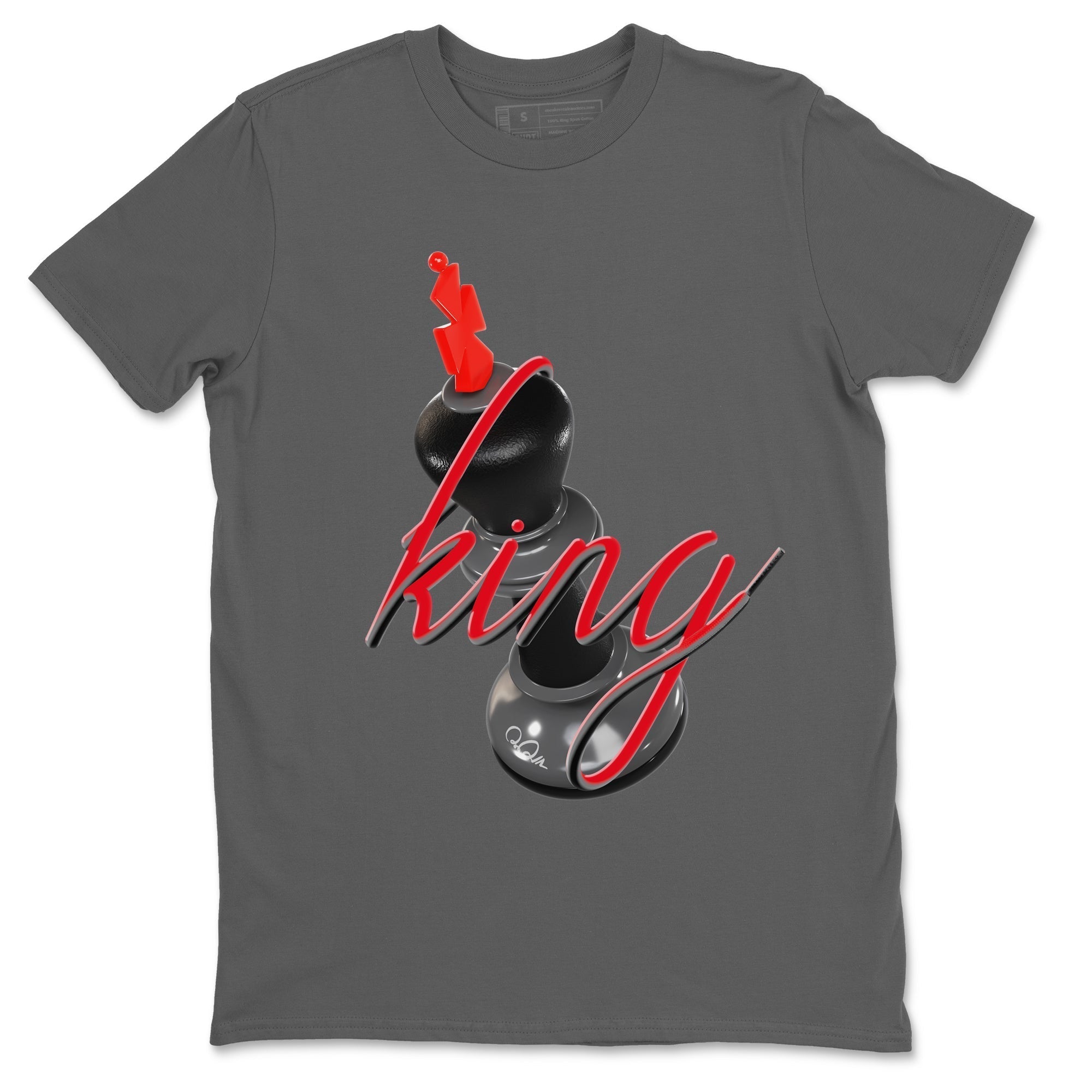 3D King snkmatch Tee - Air Jordan 4 Bred Reimagined