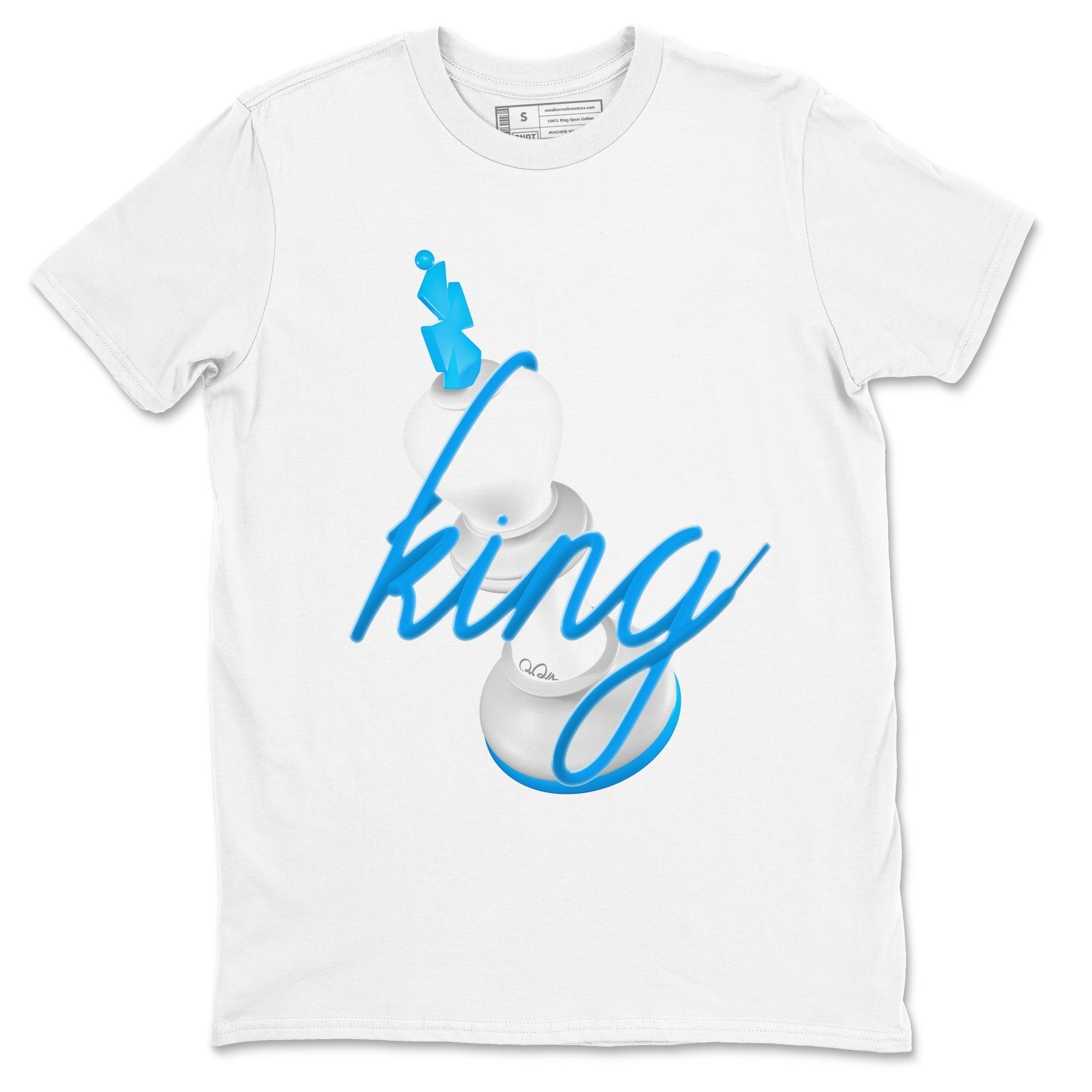 3D King snkmatch Tees - Air Jordan 4 Military Blue