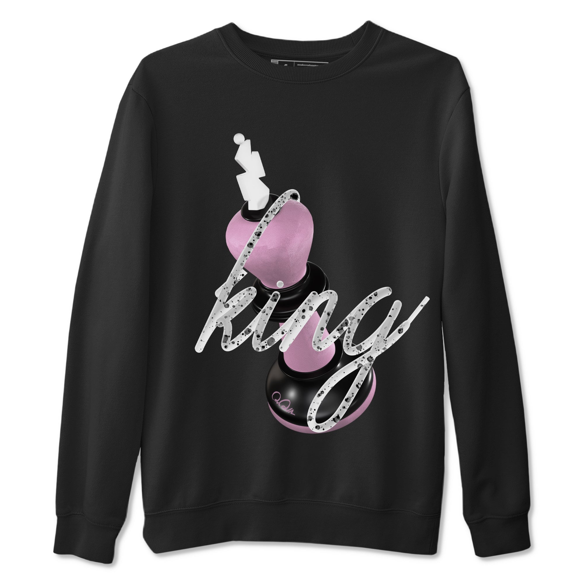 3D King snkmatch Tees - Air Jordan 4 Orchid