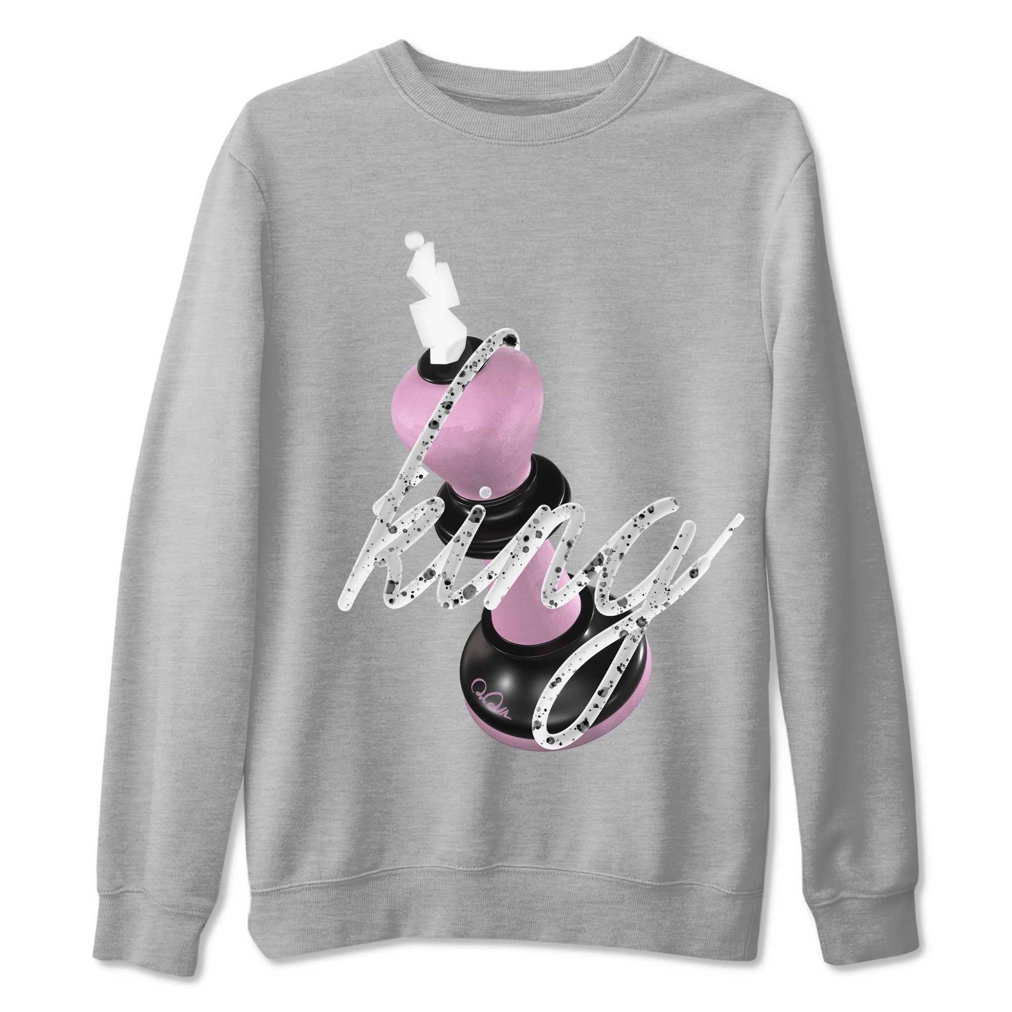 3D King snkmatch Tees - Air Jordan 4 Orchid