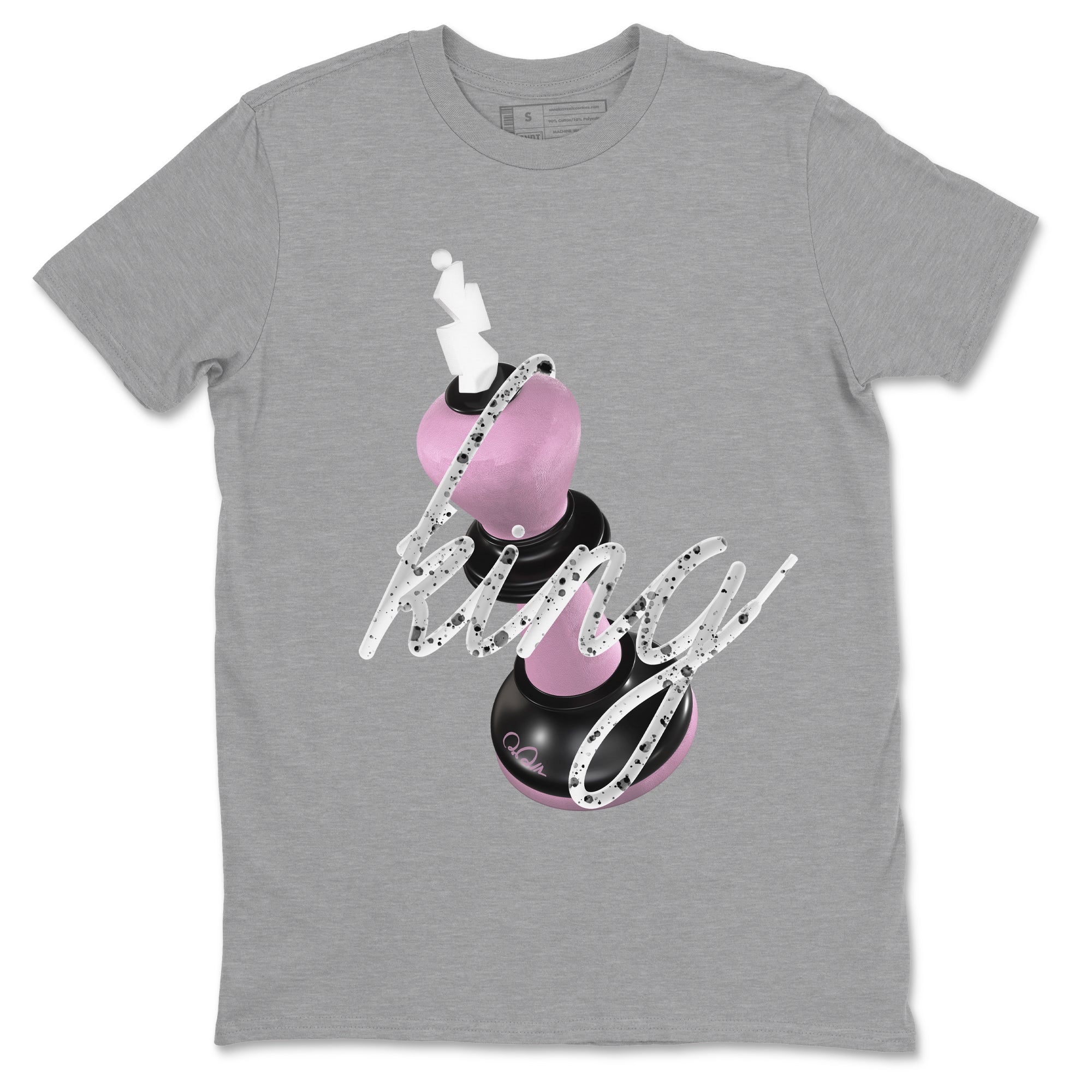 3D King snkmatch Tees - Air Jordan 4 Orchid