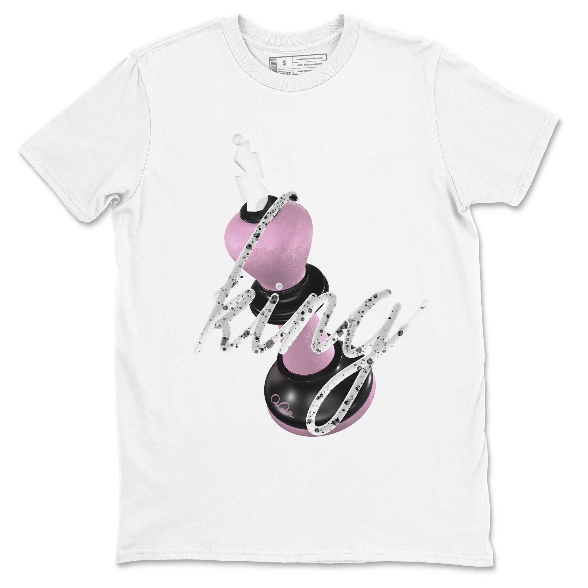 3D King snkmatch Tees - Air Jordan 4 Orchid