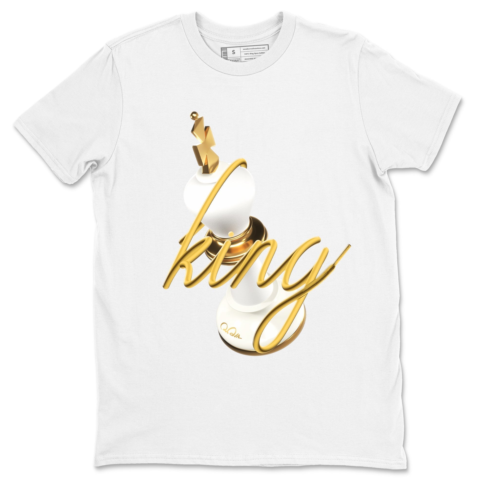 3D King snkmatch Tees - Air Jordan 4 Sail 2024