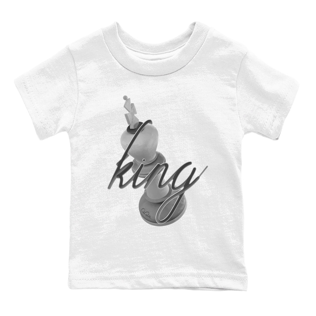 3D King snkmatch Tees Kids - Air Jordan 4 Wet Cement