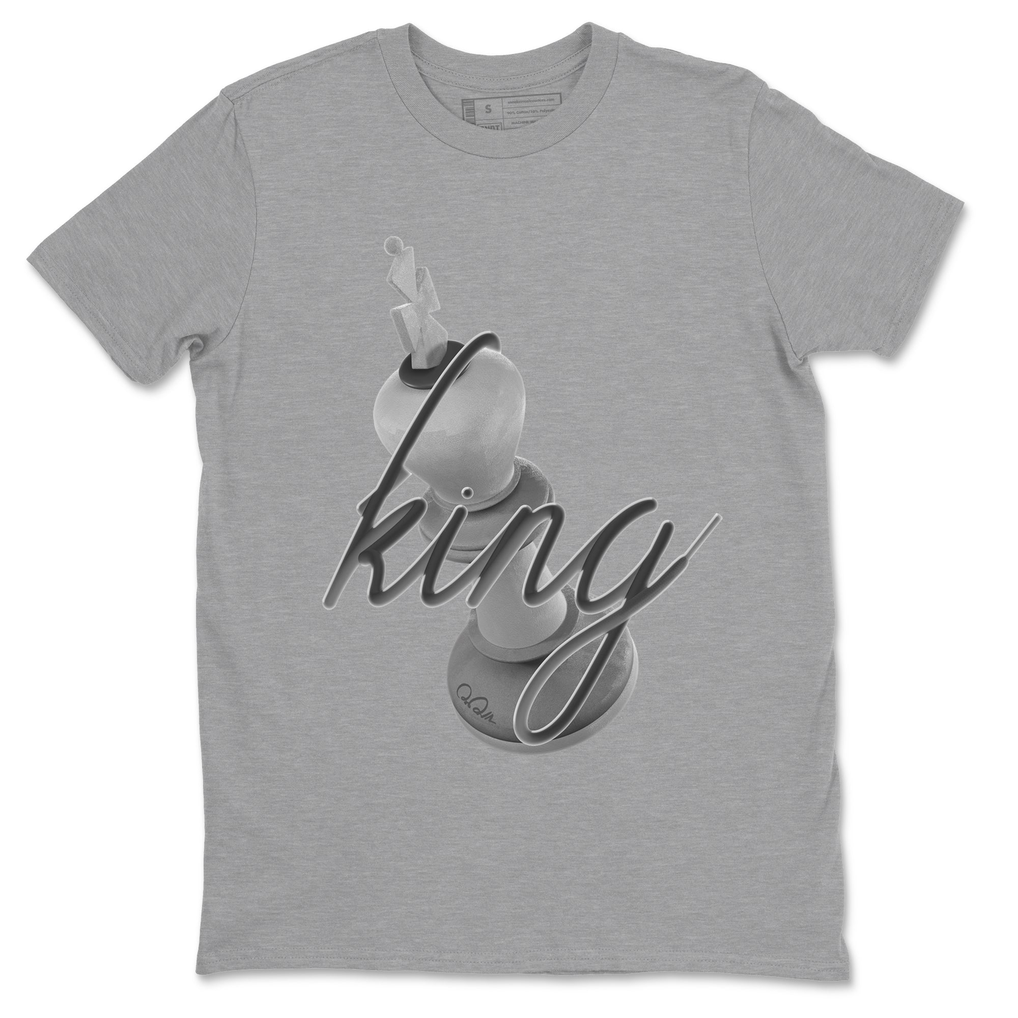3D King snkmatch Tees - Air Jordan 4 Wet Cement