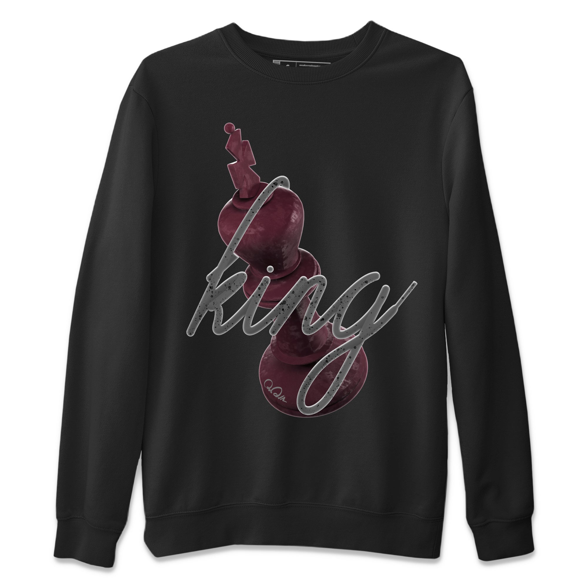 3D King Unisex Tops - Air Jordan 5 Burgundy