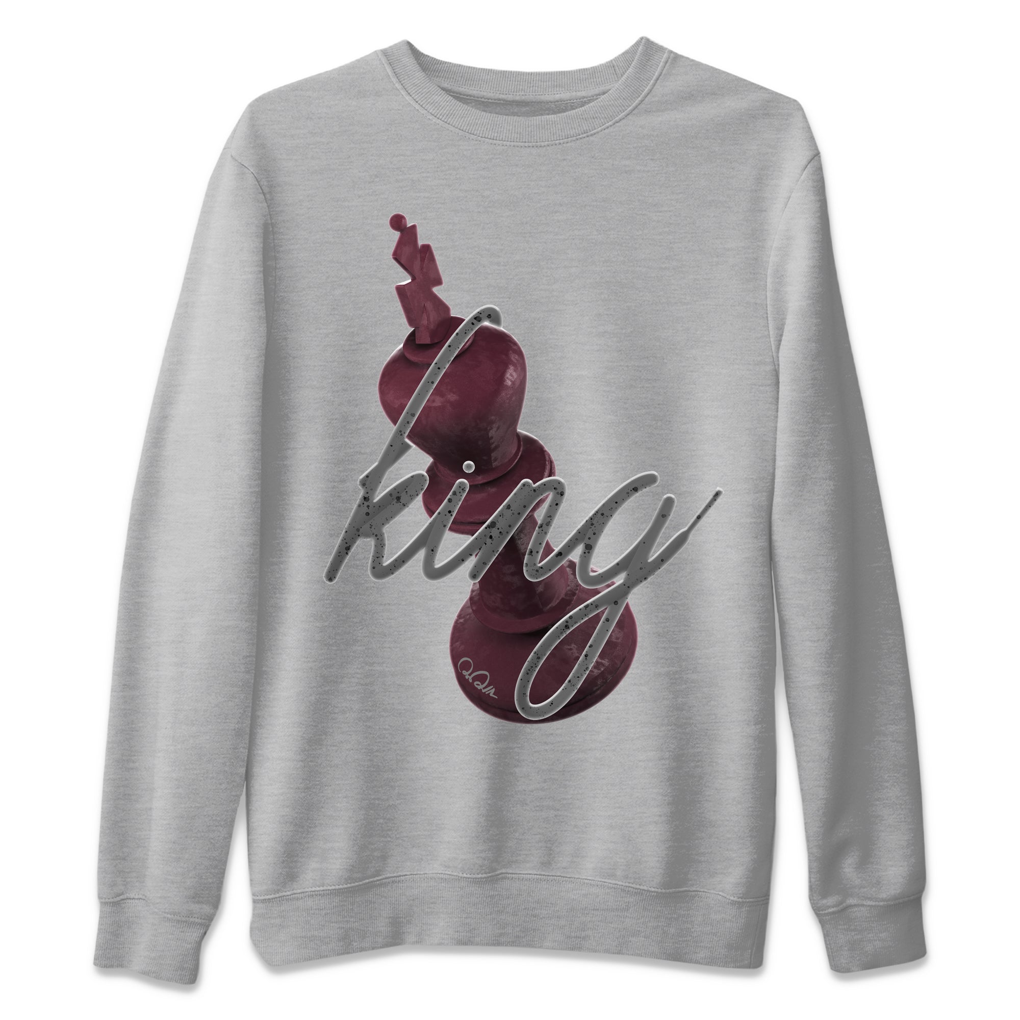 3D King Unisex Tops - Air Jordan 5 Burgundy