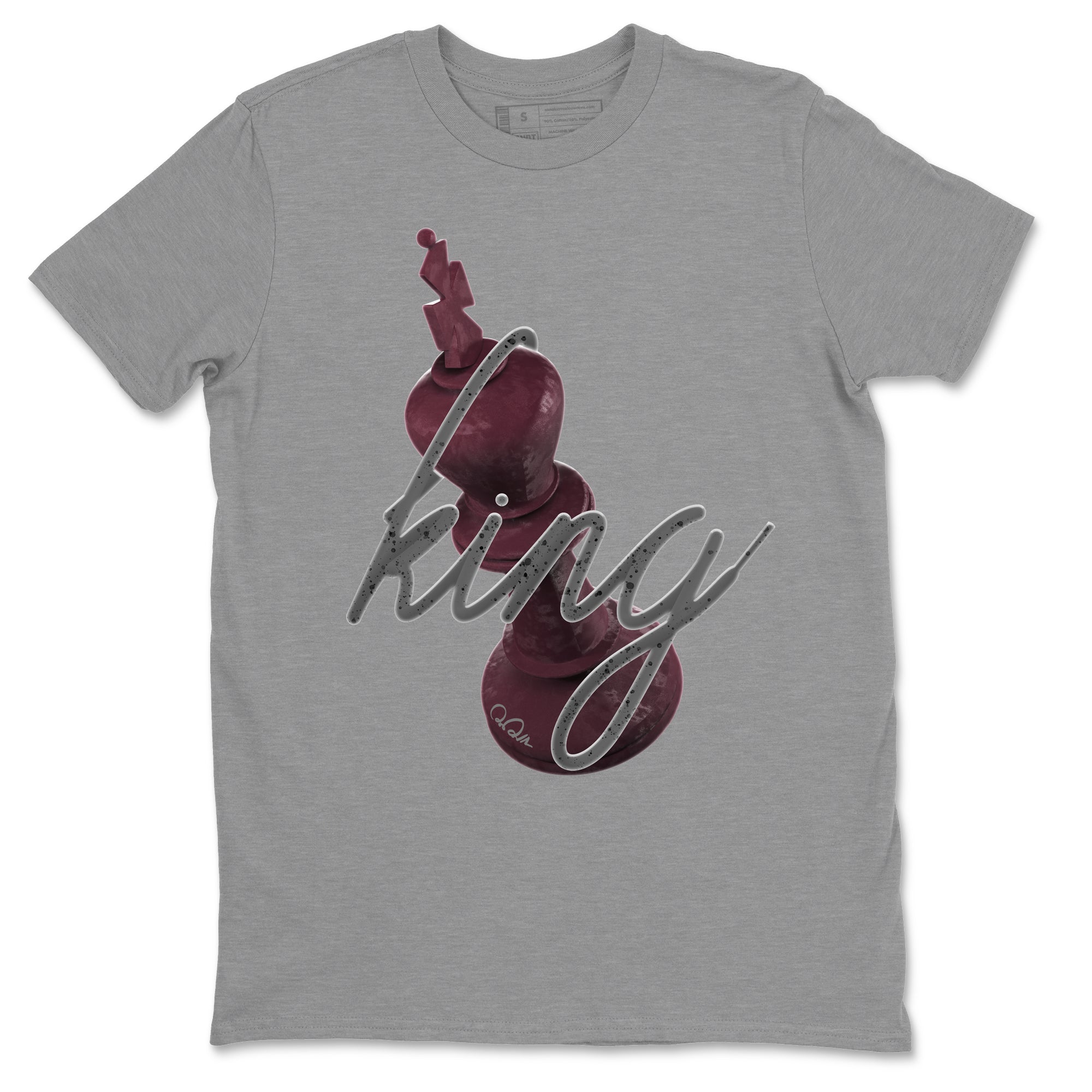 3D King Unisex Tops - Air Jordan 5 Burgundy