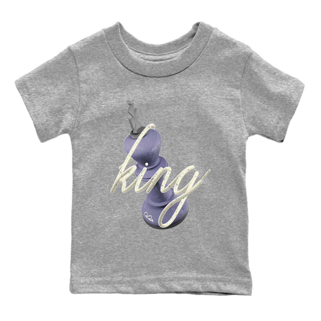3D King Kids Tops - Air Jordan 5 Indigo Haze