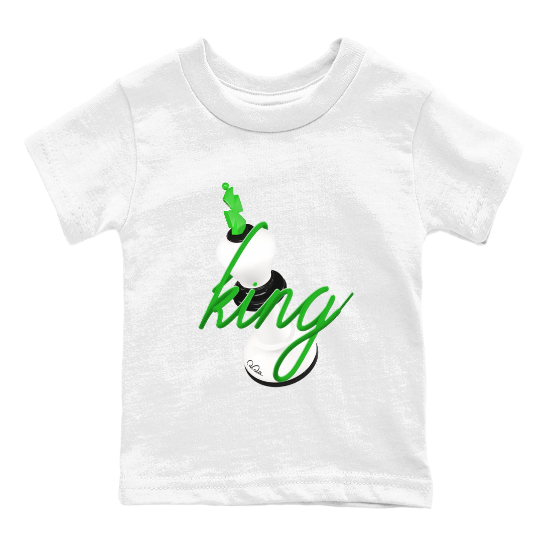 3D King snkmatch Tees Kids - Air Jordan 5 Lucky Green