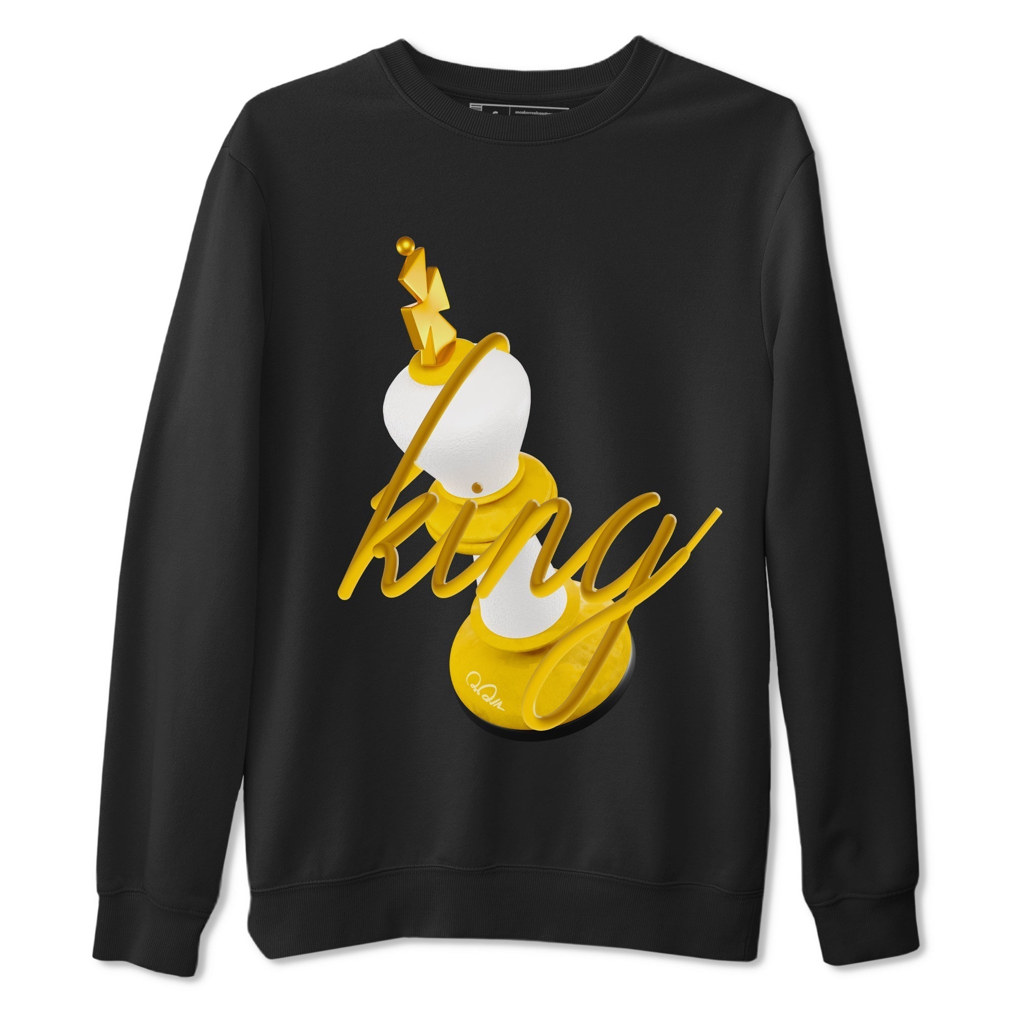 3D King snkmatch Tee - Air Jordan 6 Yellow Ochre
