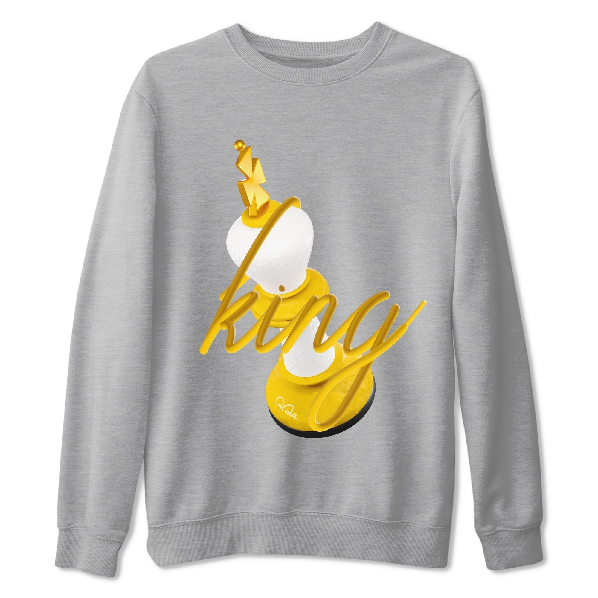 3D King snkmatch Tee - Air Jordan 6 Yellow Ochre