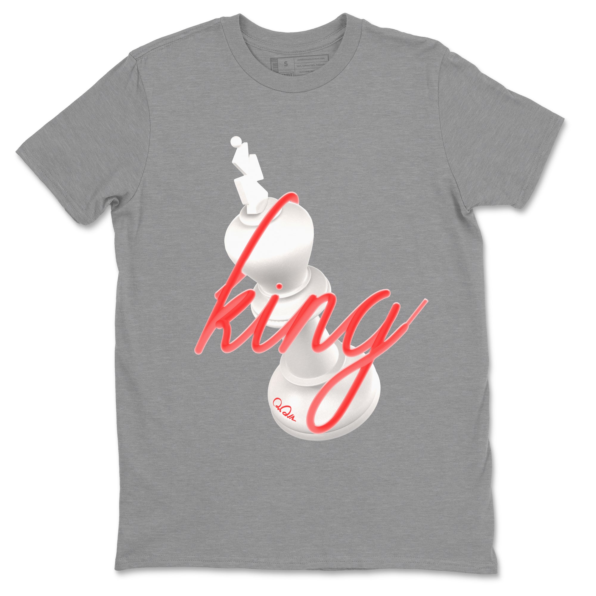 3D King Unisex Tops - Air Jordan 7 White Infrared