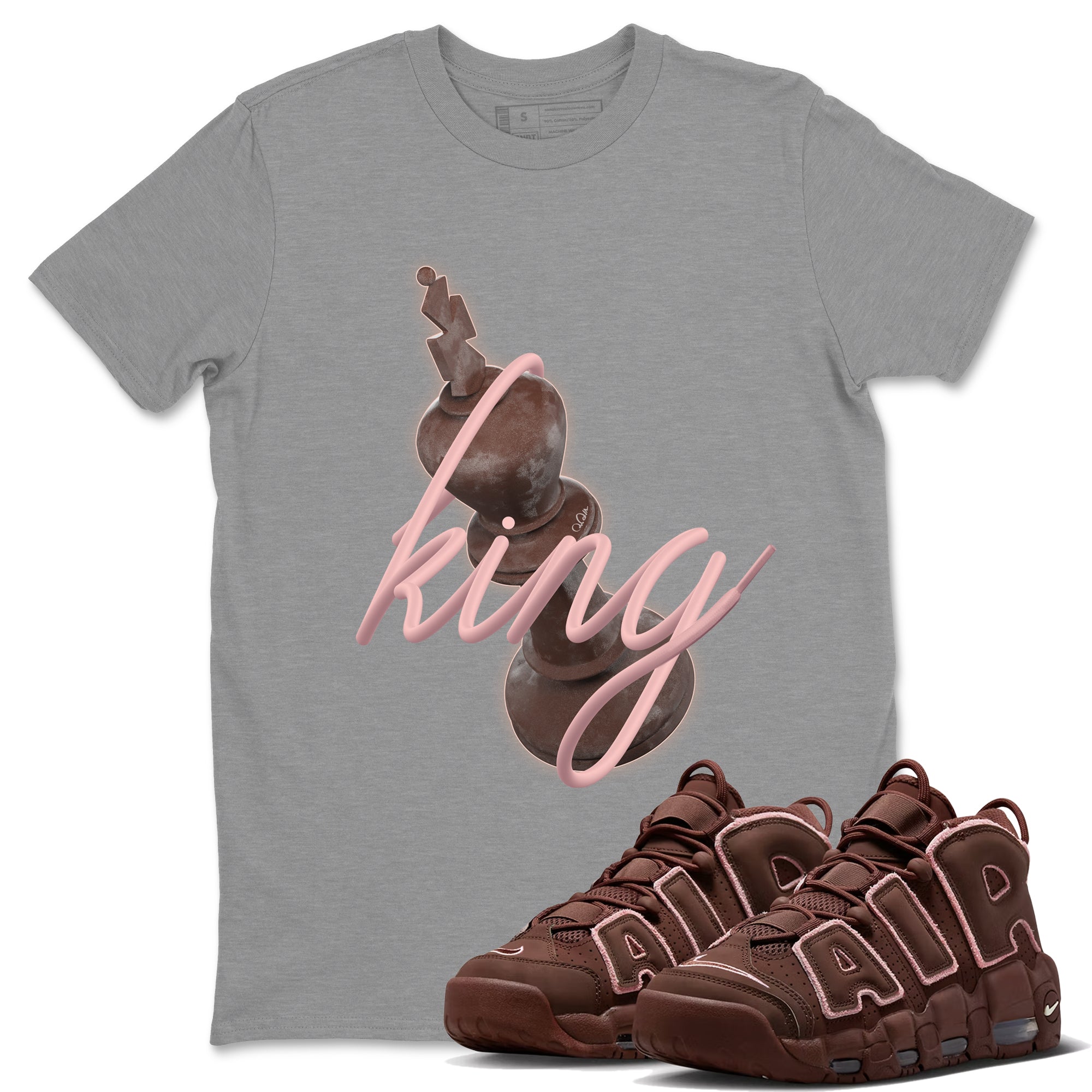 3D King Unisex Tops - Air More Uptempo Valentines Day