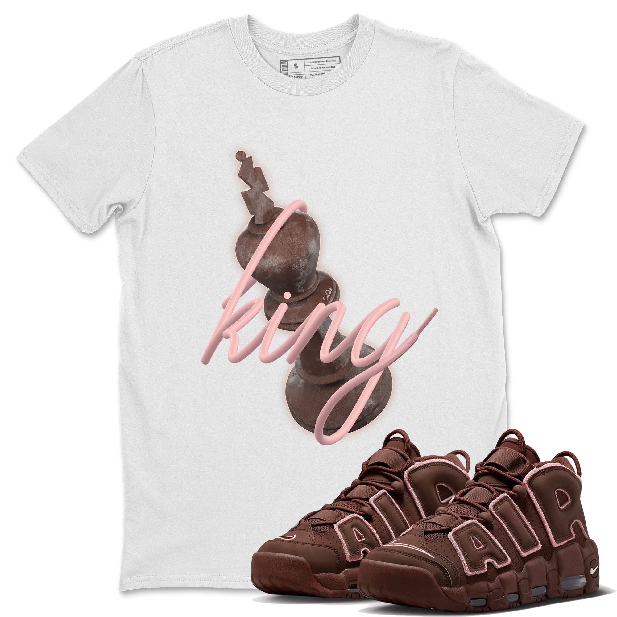 3D King Unisex Tops - Air More Uptempo Valentines Day