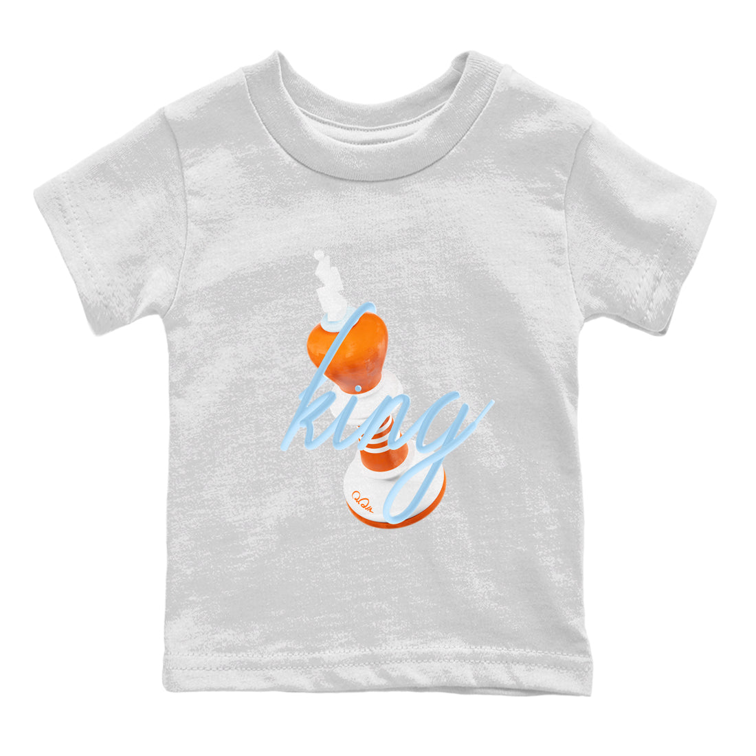3D King snkmatch Tee Kids - Crazy 8 Team Orange