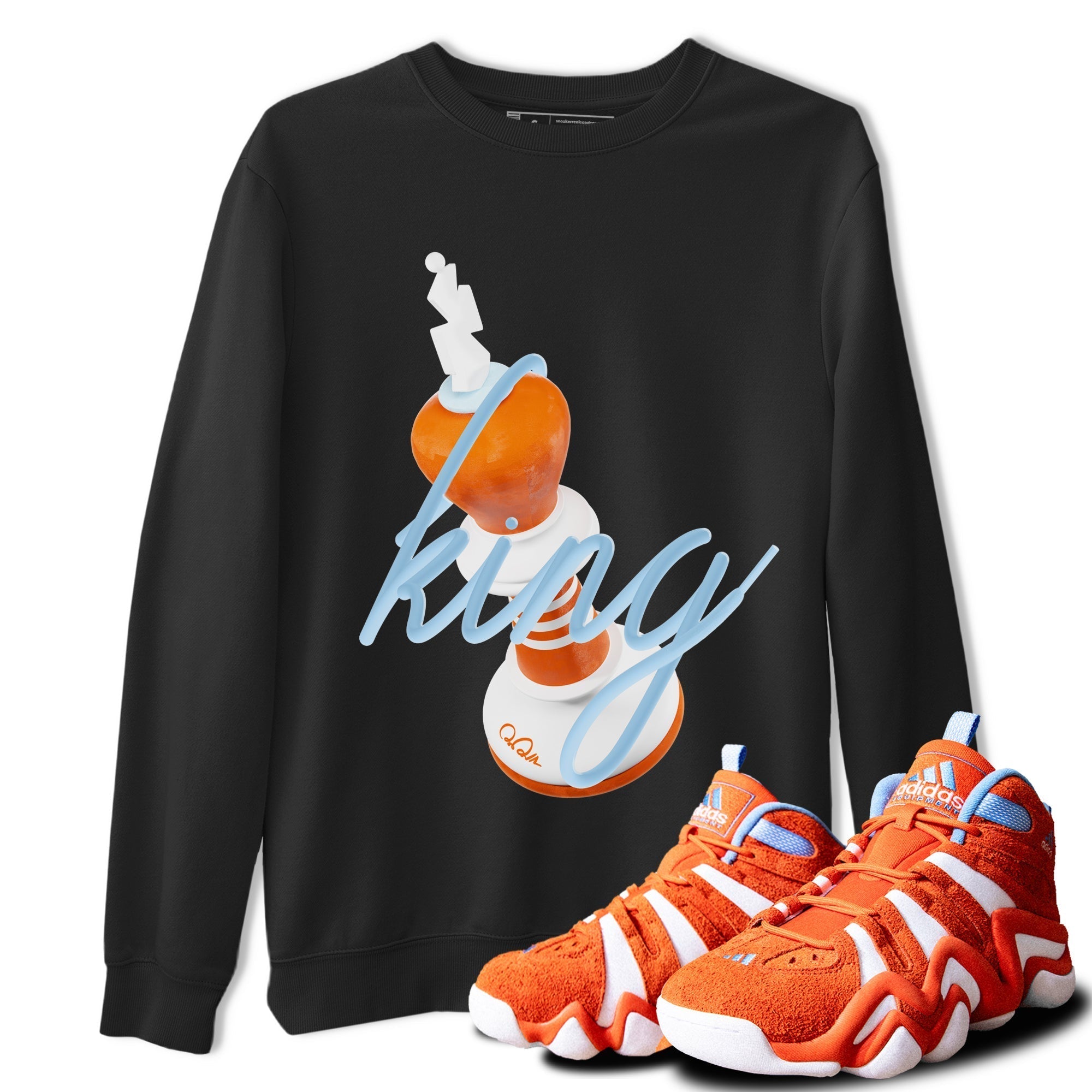3D King snkmatch Tee - Crazy 8 Team Orange